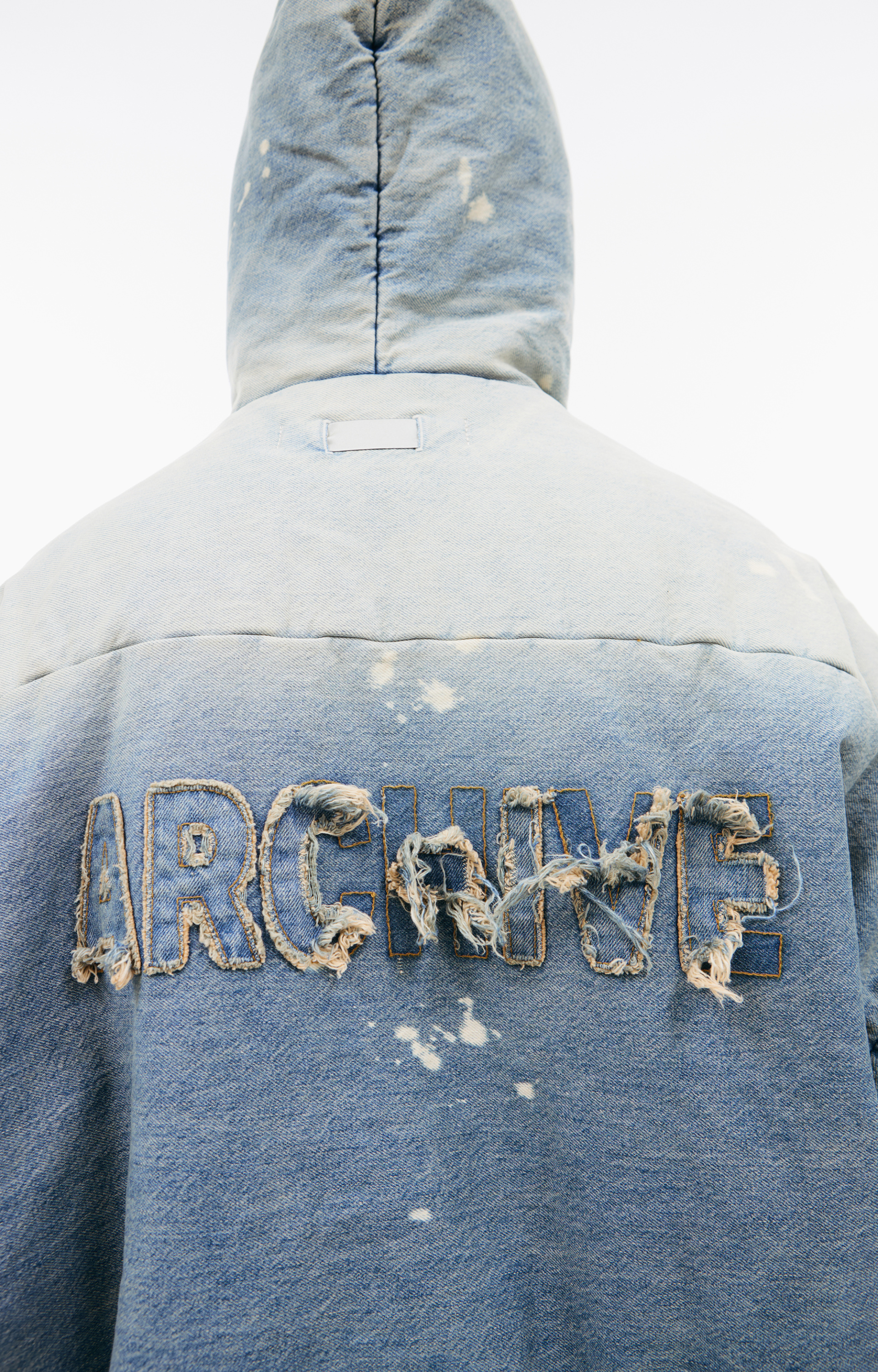B1ARCHIVE Denim hooded jacket