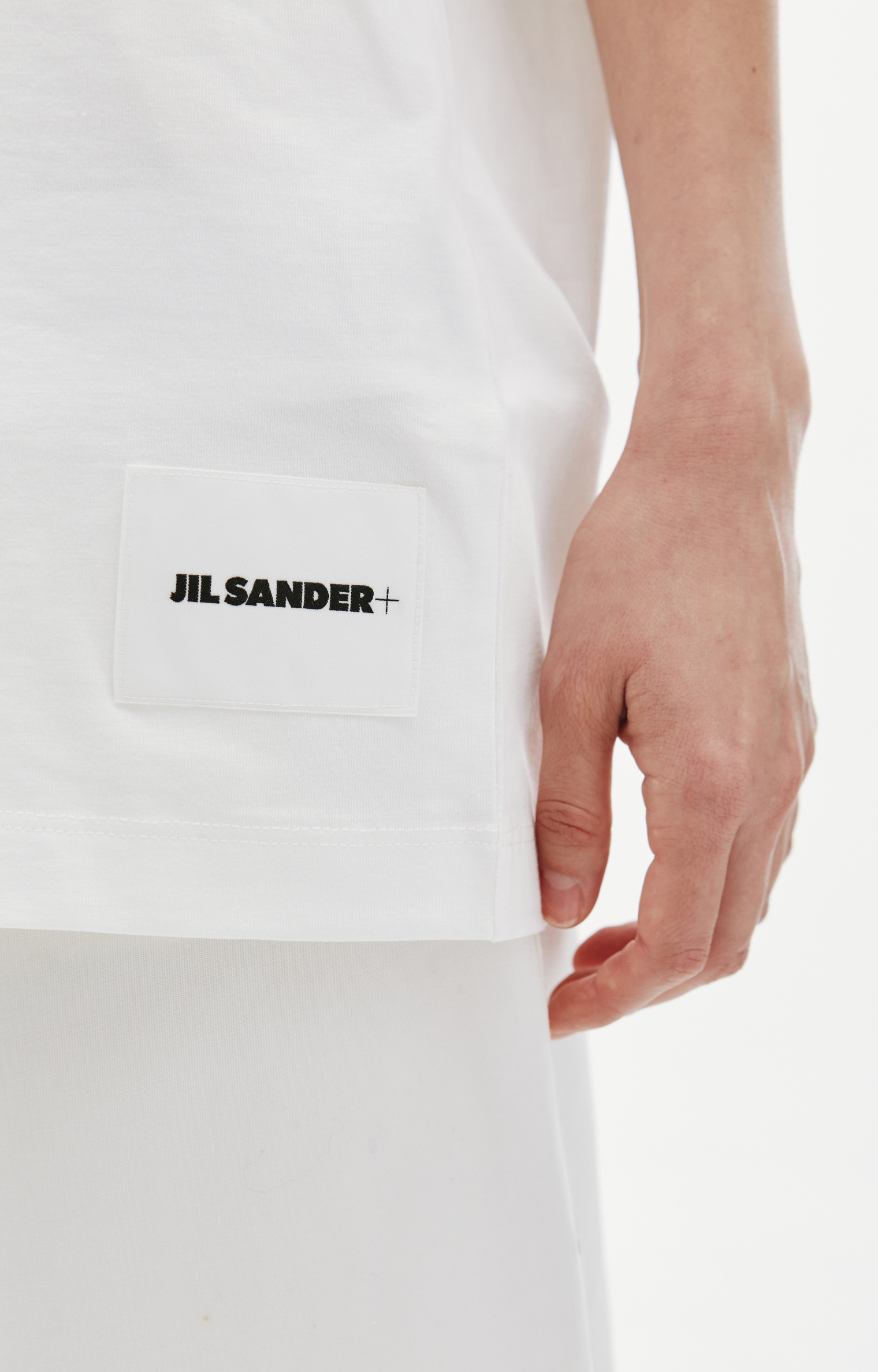 Jil Sander 3-Pack T-Shirt Set in White