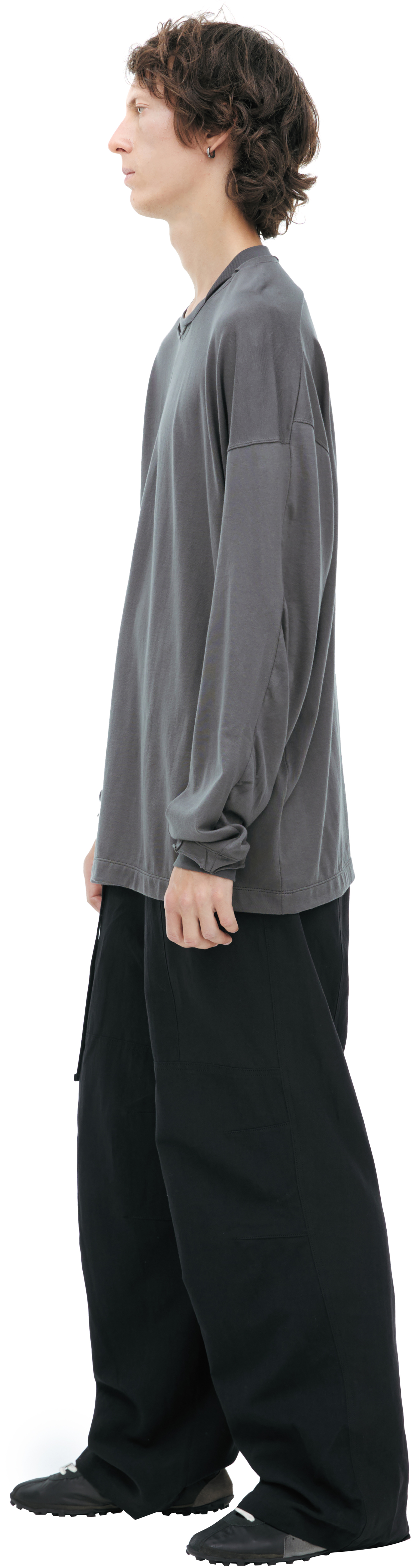 The Viridi-Anne Dark gray longsleeve