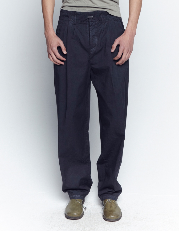 The Viridi-Anne Oversized low crotch trousers