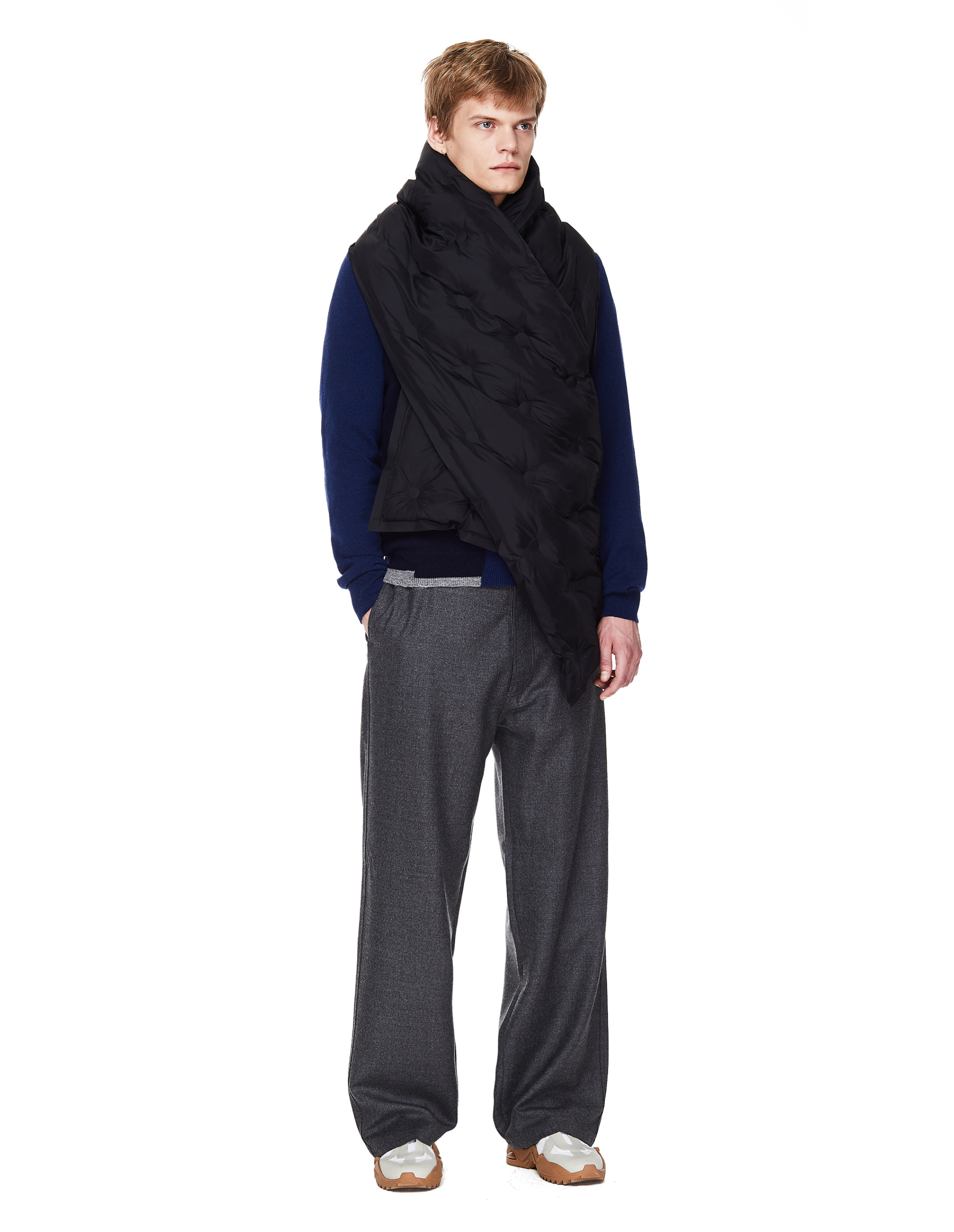 Maison Margiela Black Glam Slam Scarf