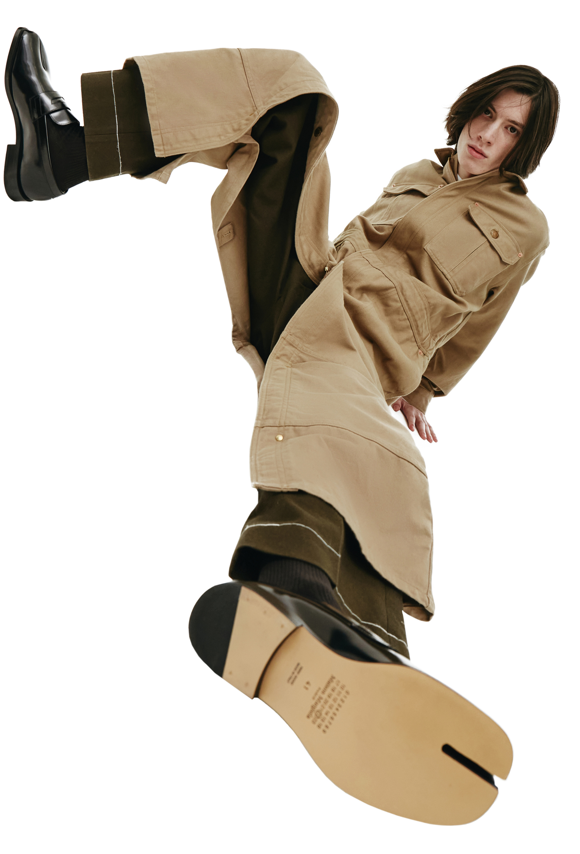 Doublet Silk & Cotton Jumpsuit Coat