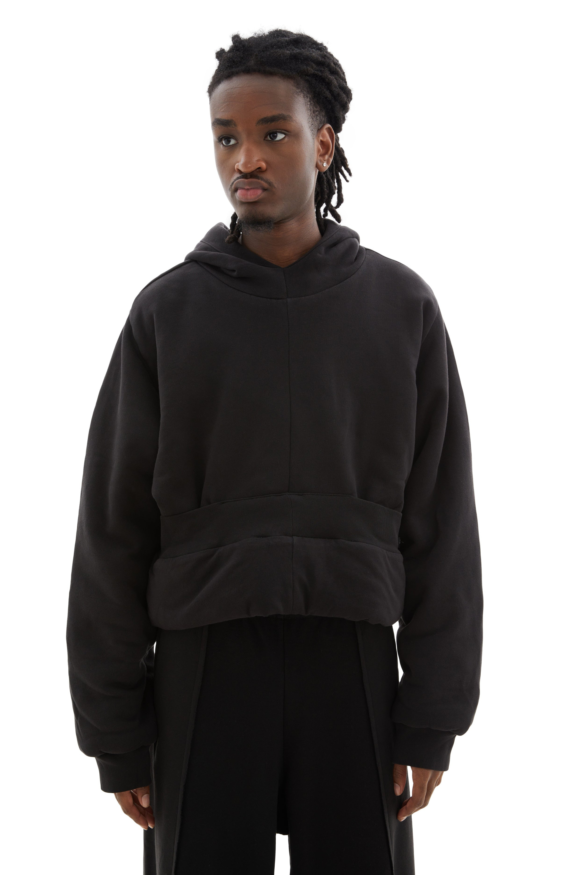Buy Yohji Yamamoto men black x new era logo t-shirt for $385
