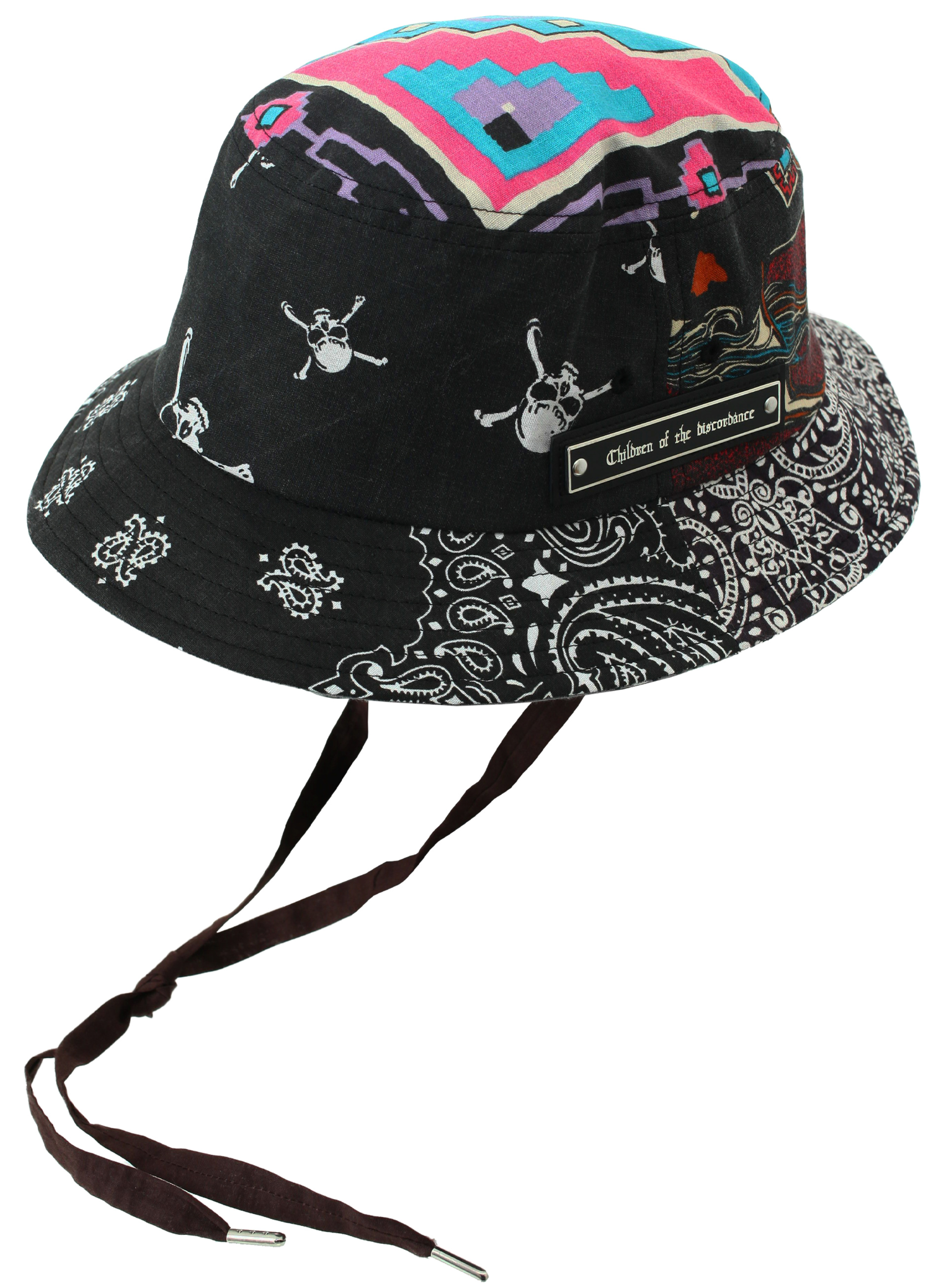 Children of the discordance Paisley printed bucket hat