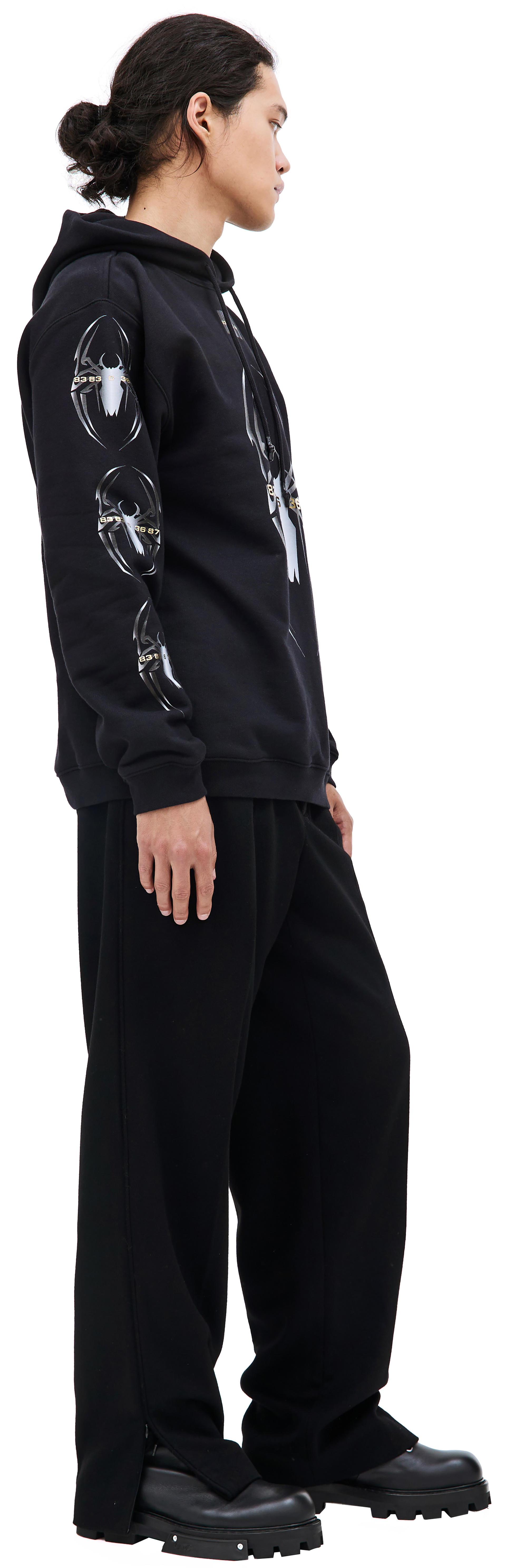 VTMNTS Spider printed hoodie