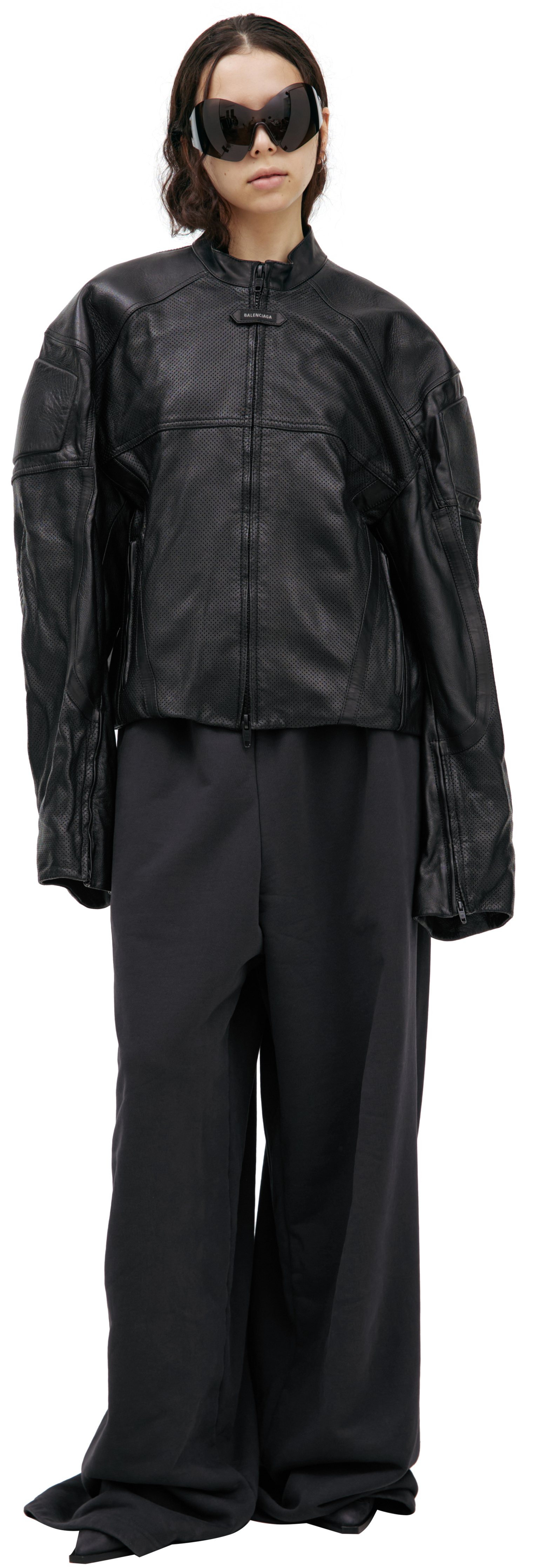 Balenciaga Black leather jacket