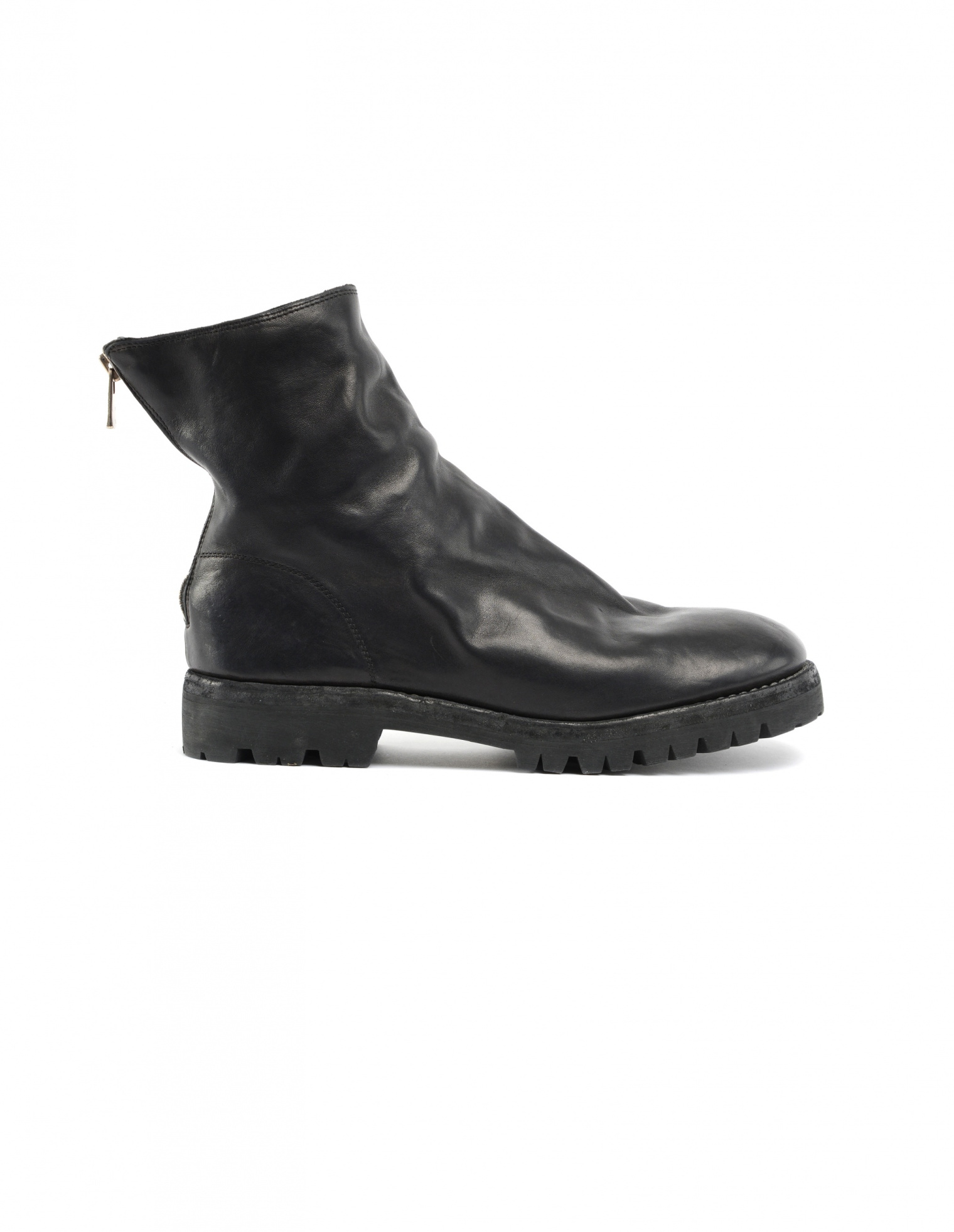 Guidi Black Leather Boots