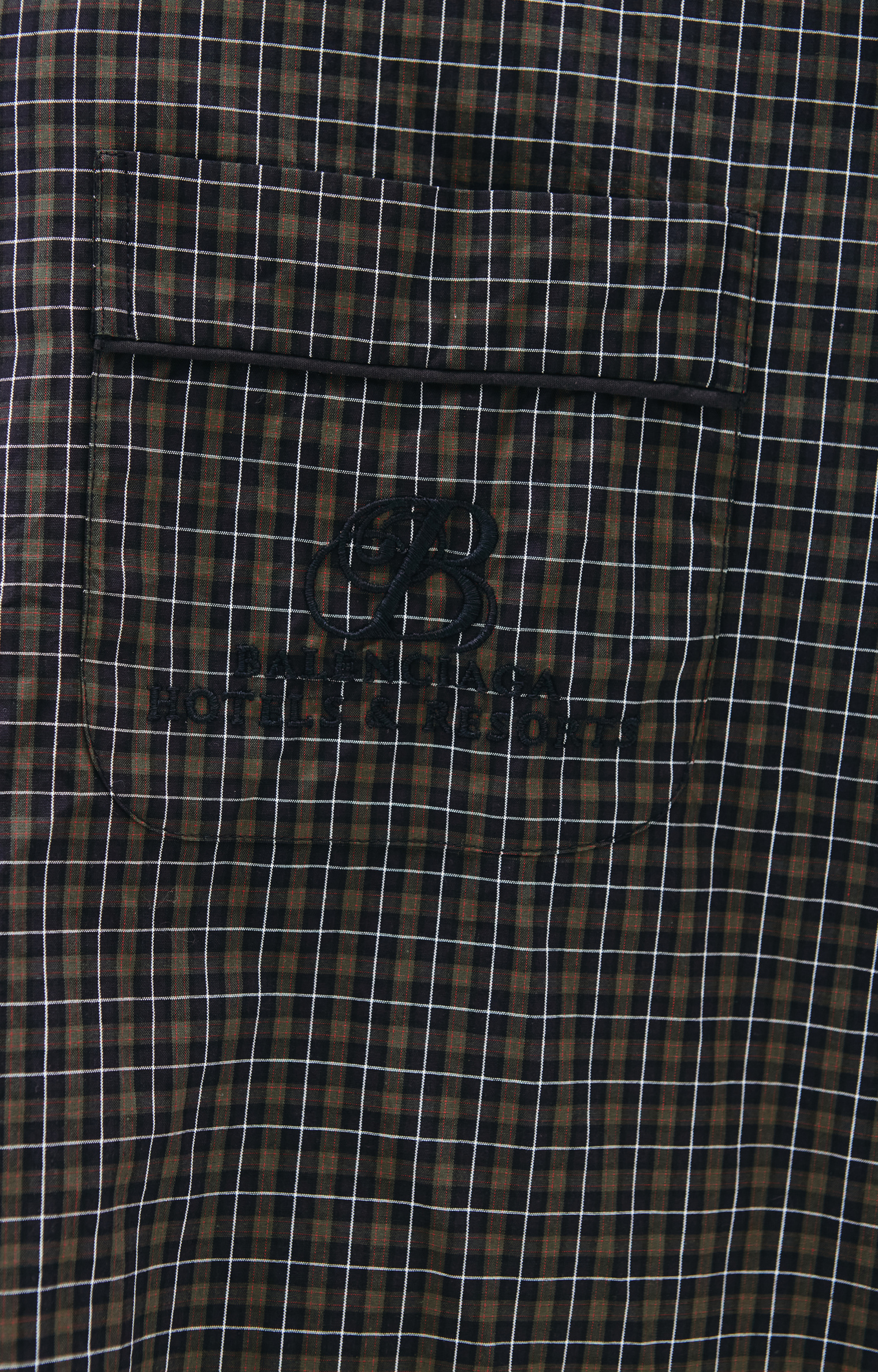 Balenciaga Checked Cotton Shirt