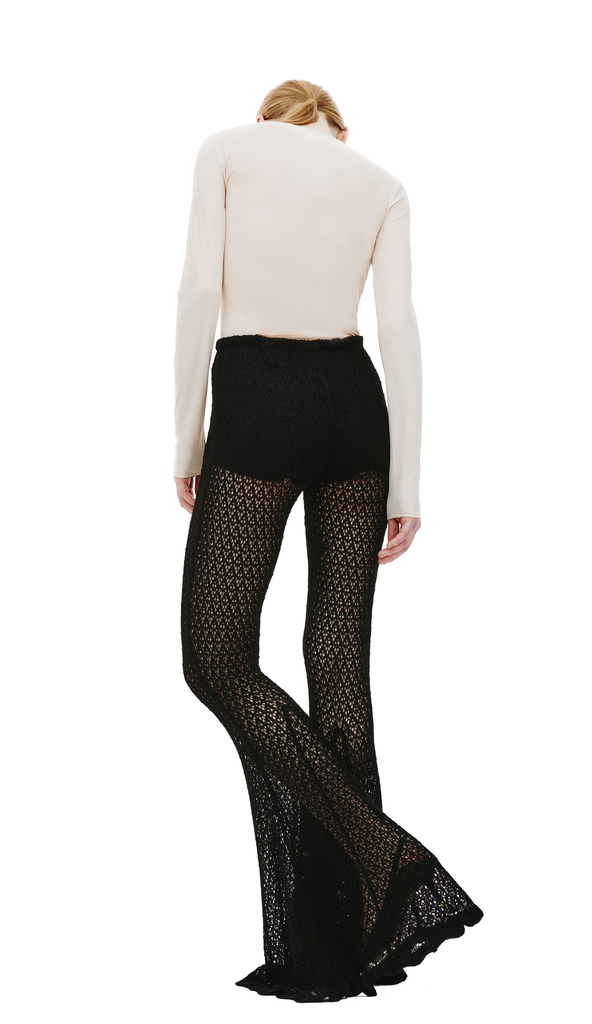 Blumarine Black knitted trousers
