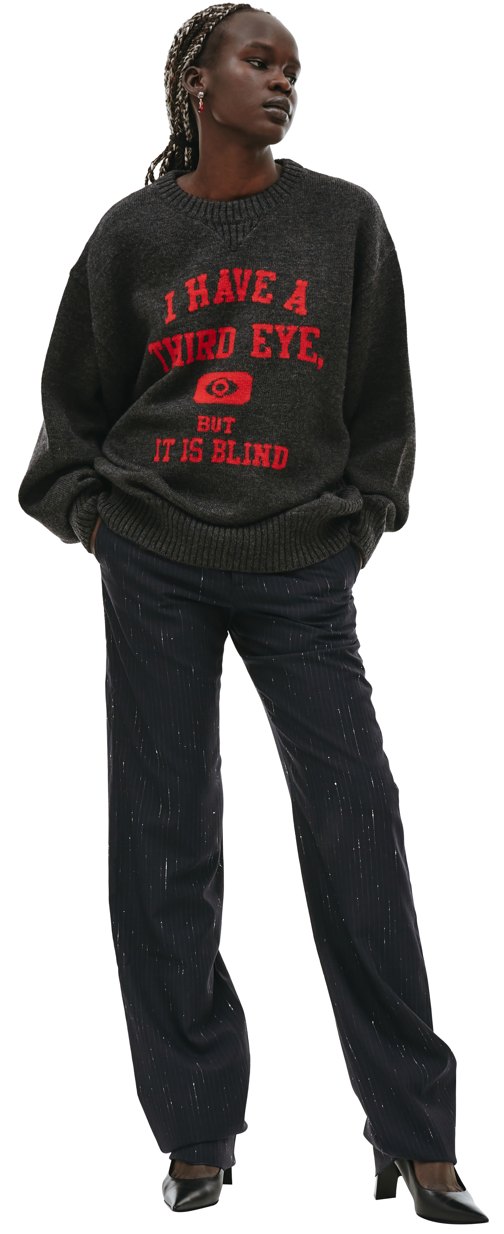 Undercover Knit Wool Sweater