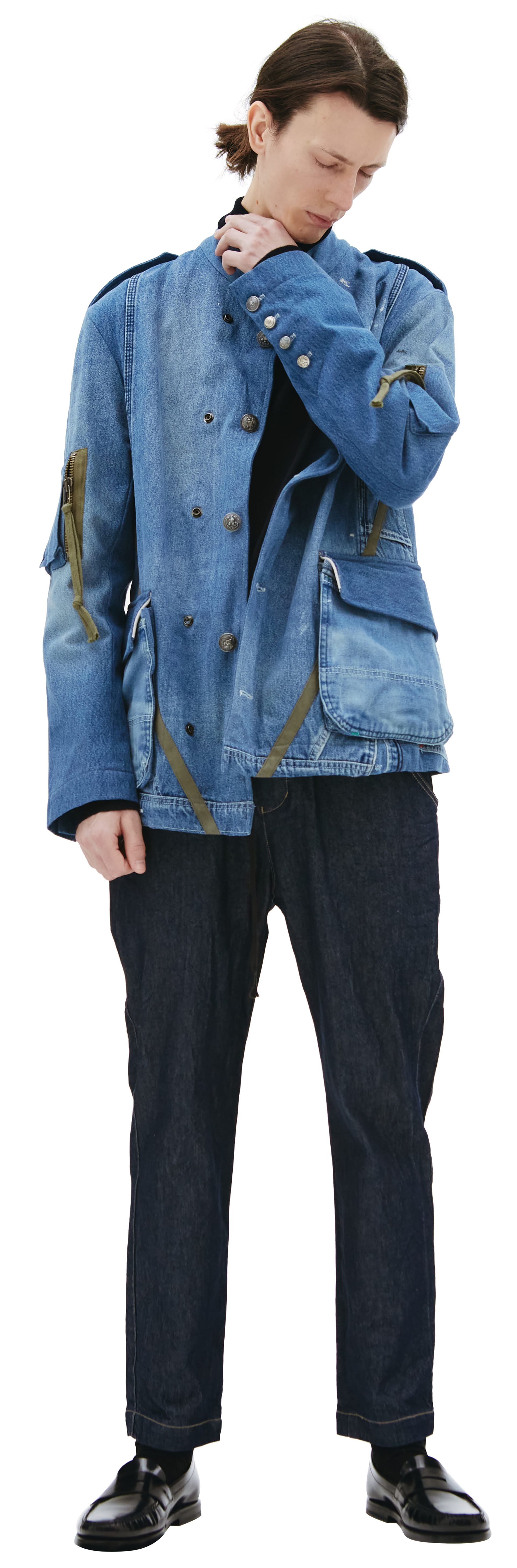 Greg Lauren Officer Ollie denim Jacket