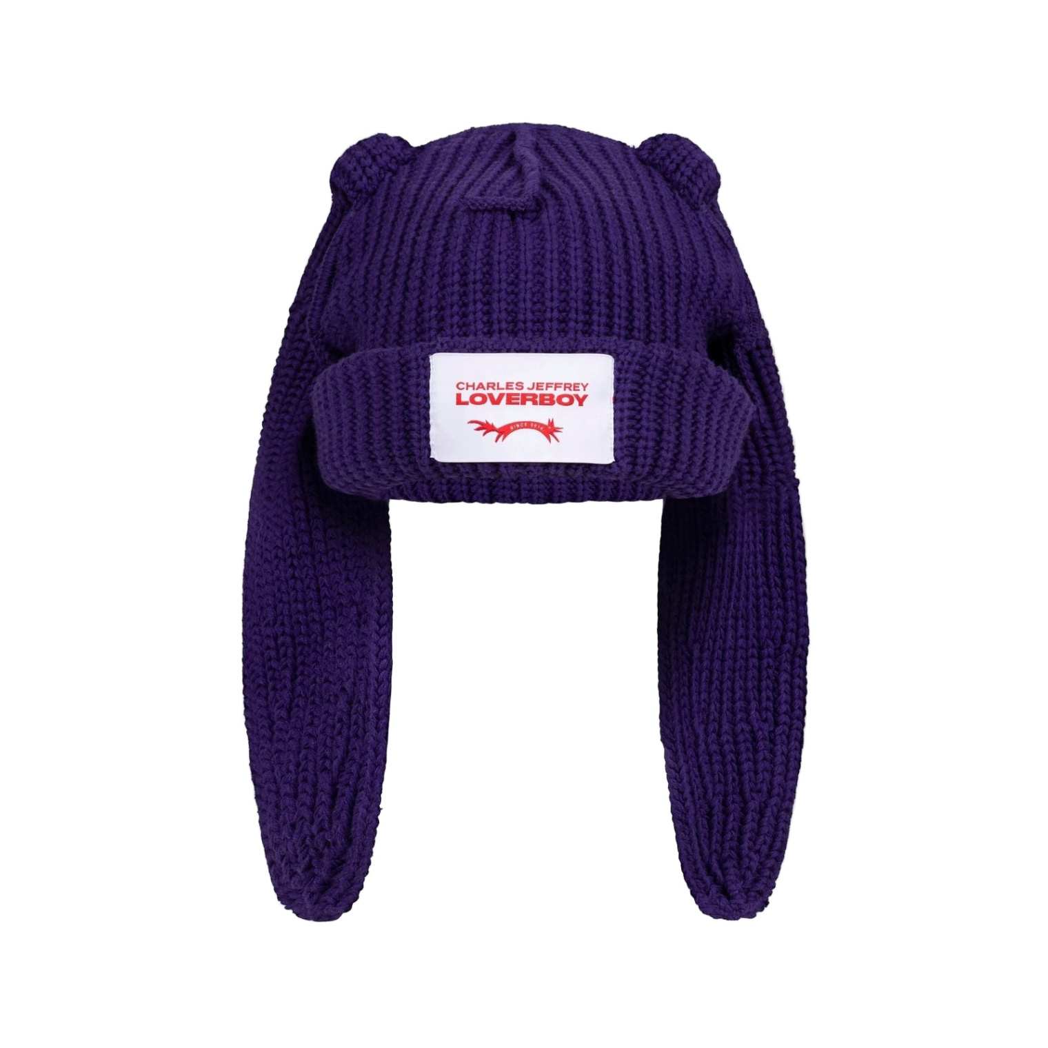 Buy CHARLES JEFFREY LOVERBOY men chunky rabbit beanie for $203