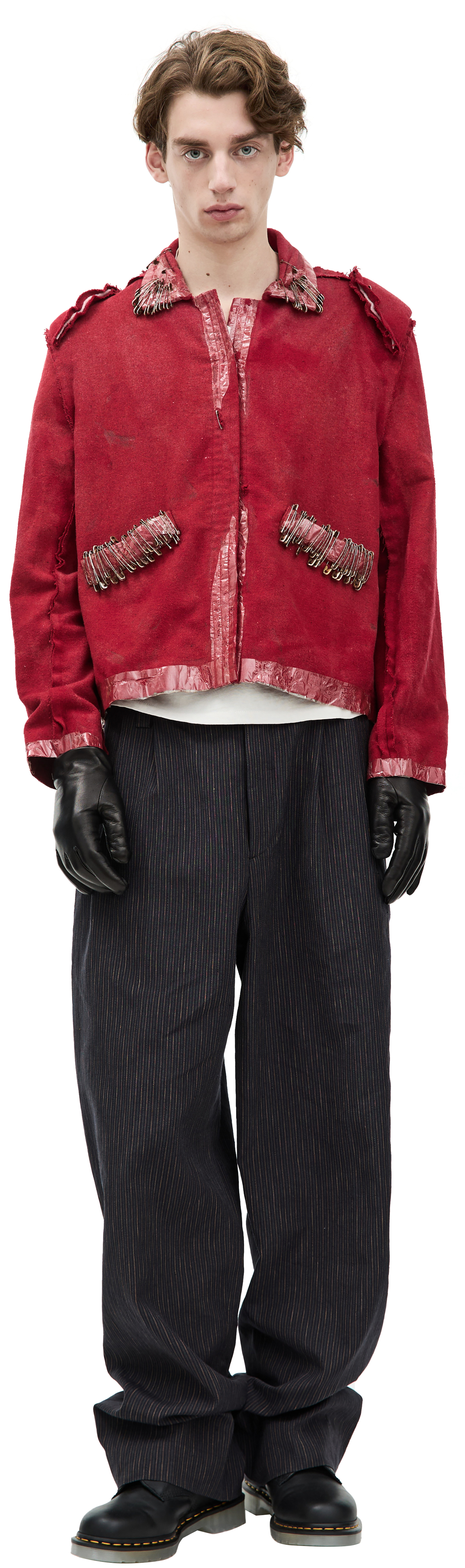 Enfants Riches Déprimés Red jacket with pins