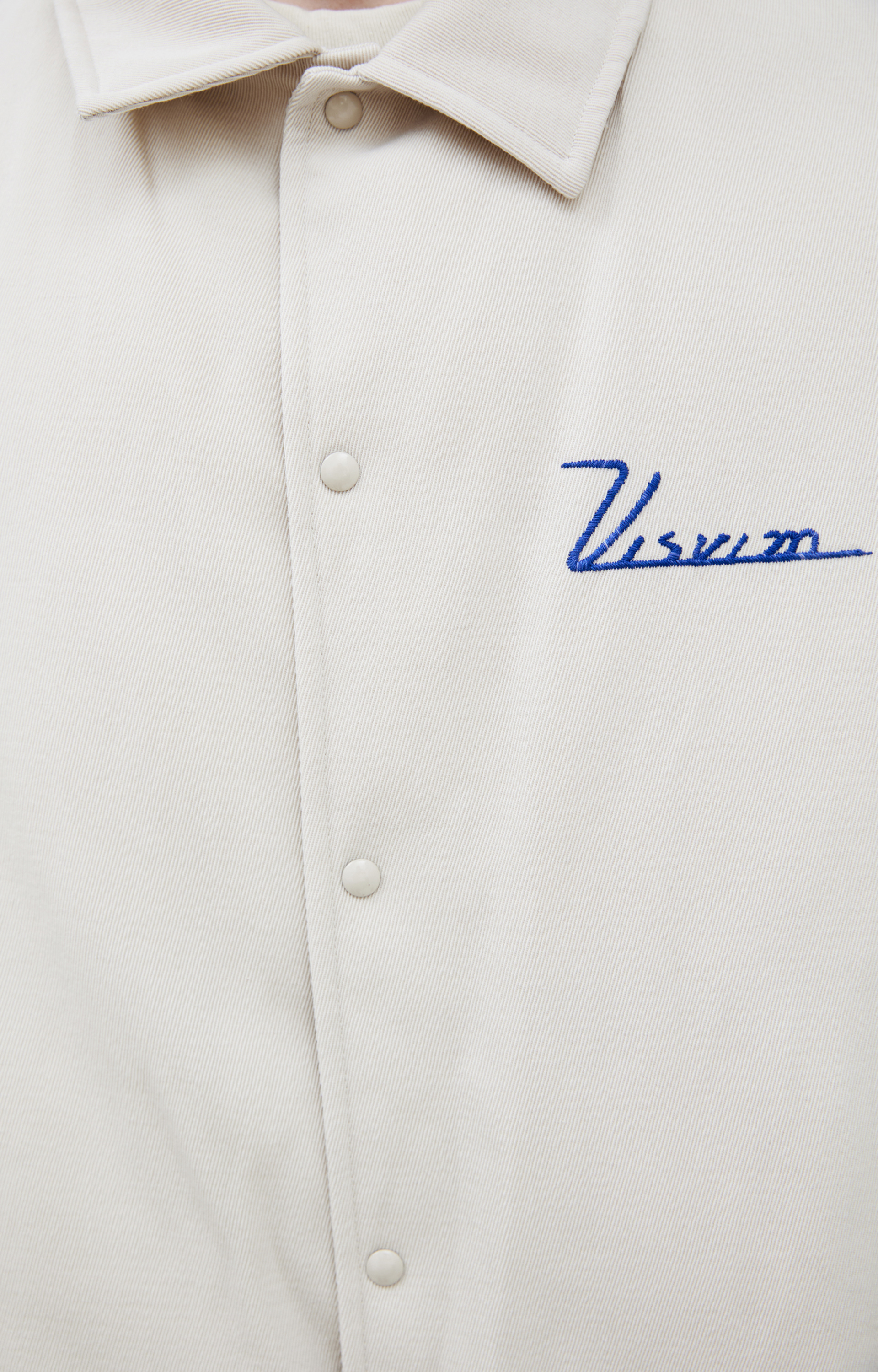 visvim White embroidered jacket
