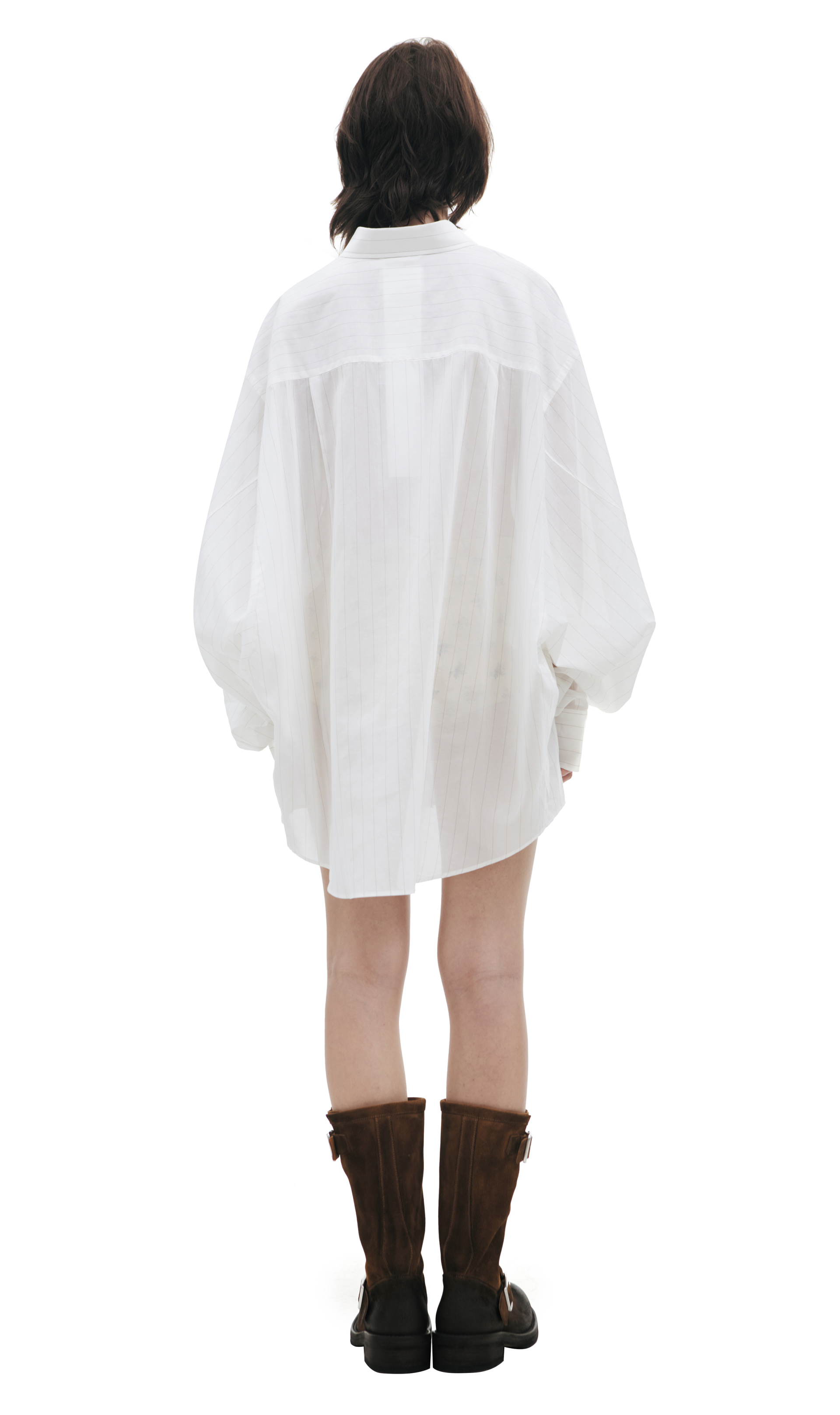 Doublet White striped shirt