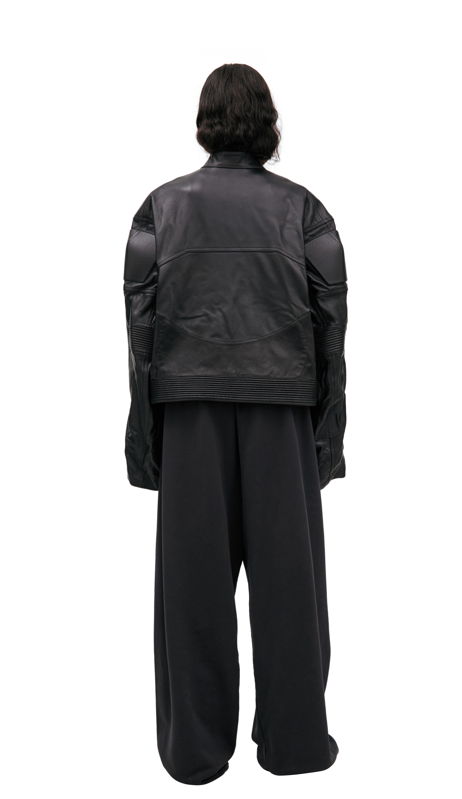 Balenciaga Black leather jacket