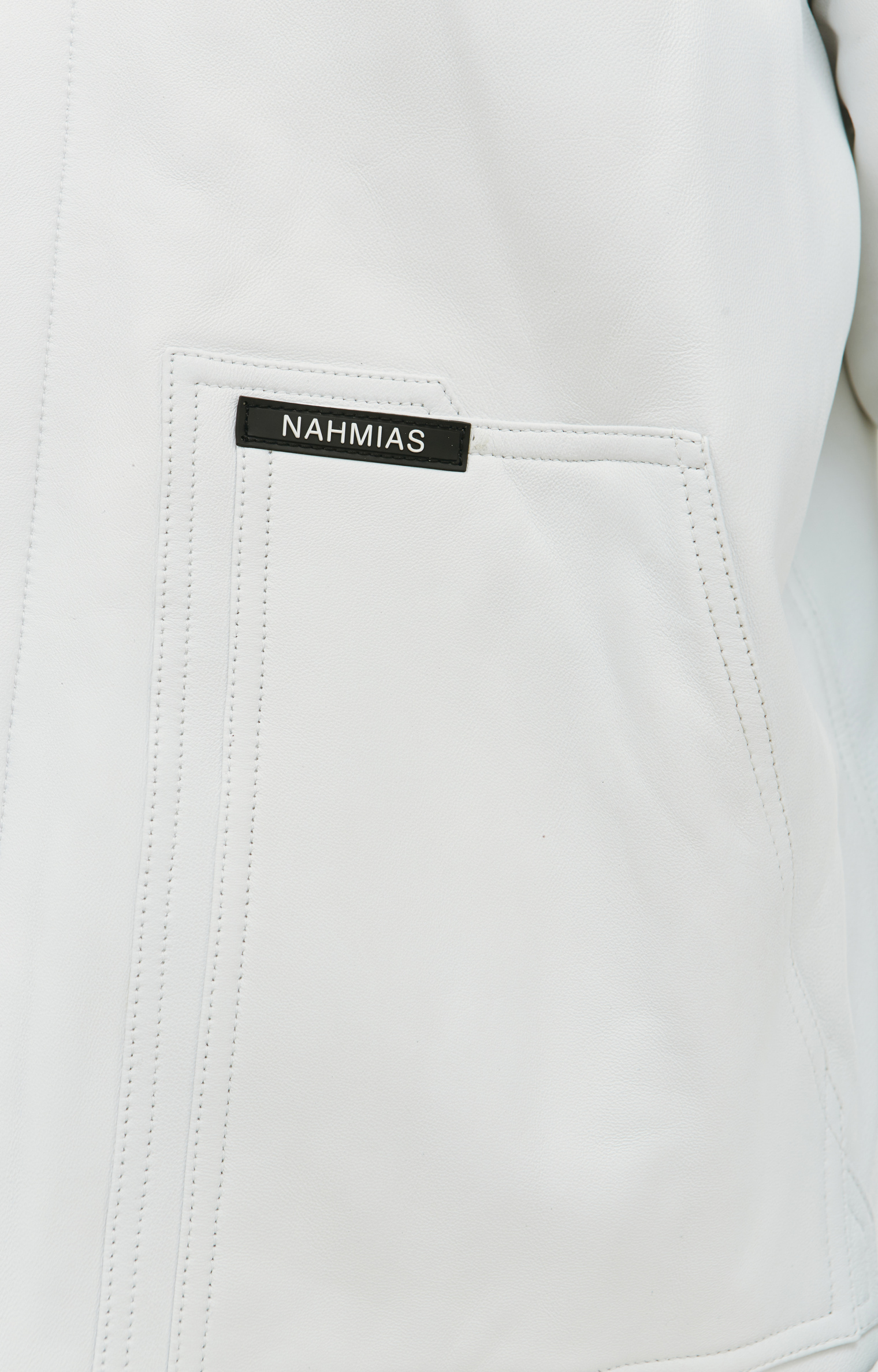 Nahmias Leather carperent jacket