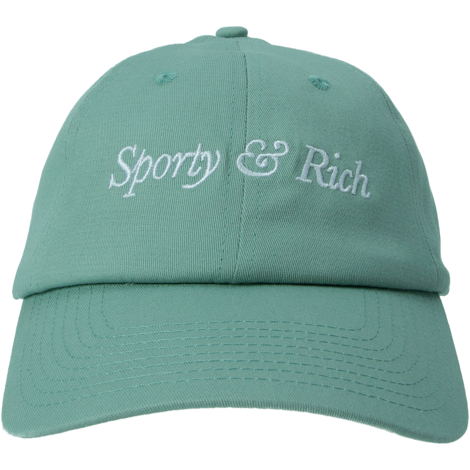 SPORTY & RICH Italic logo cap