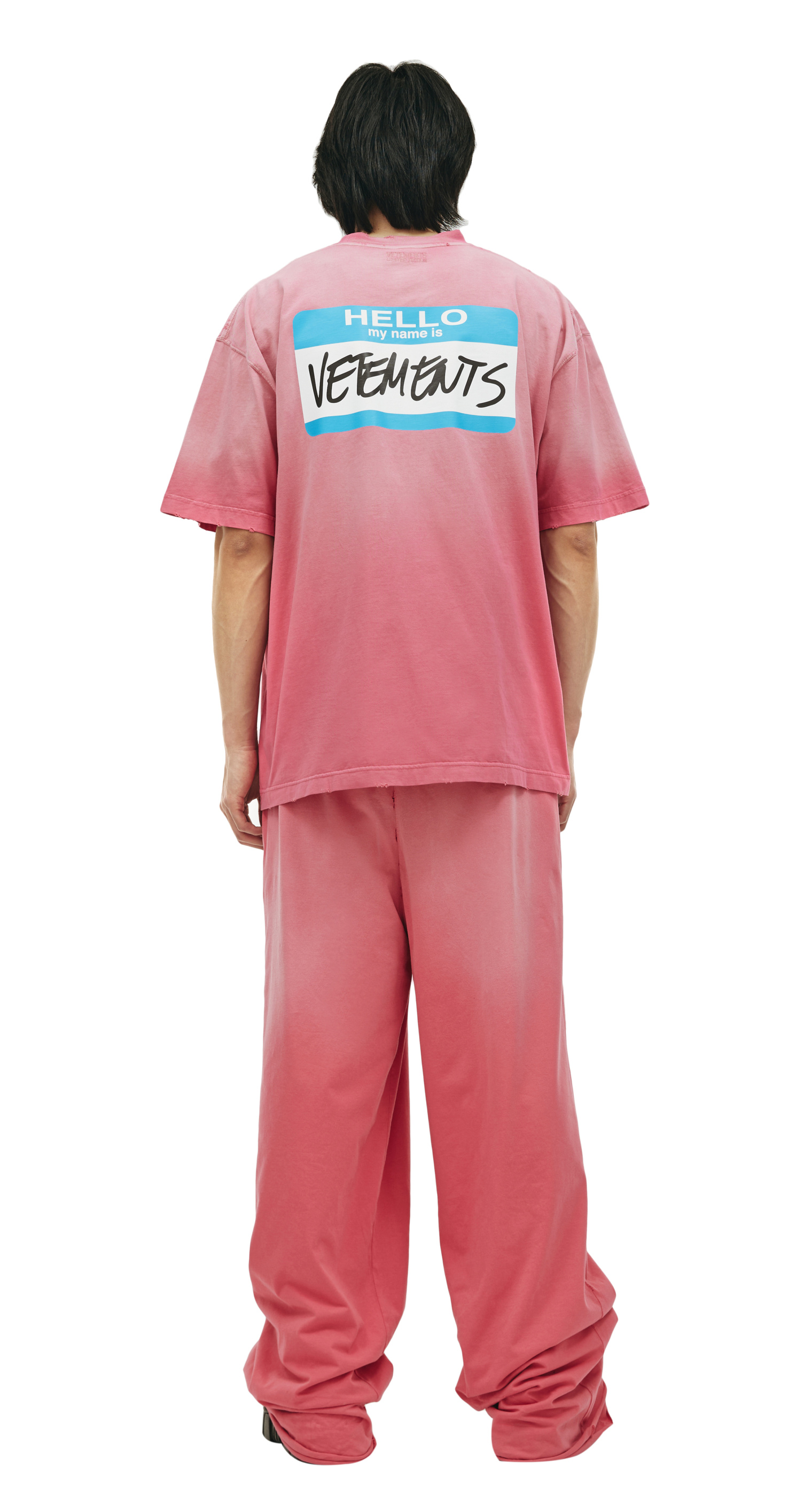 VETEMENTS \'My name is\' printed t-shirt