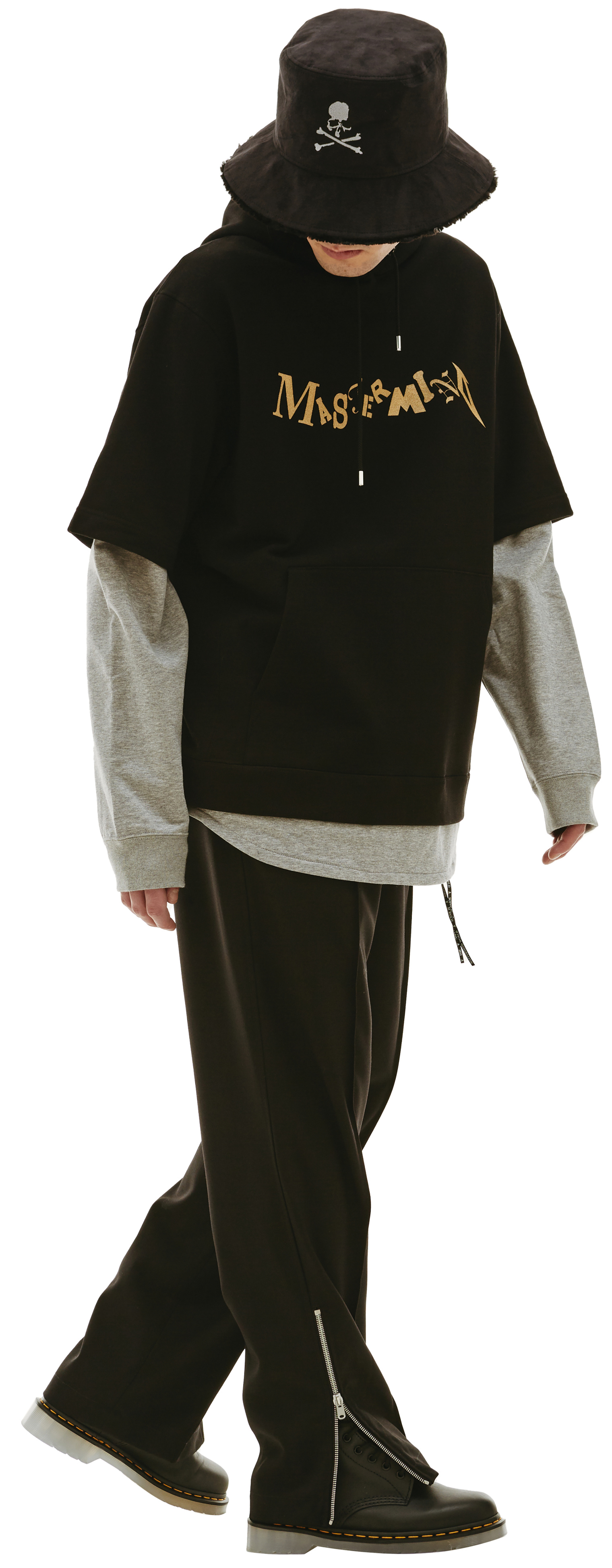 Mastermind WORLD Combination logo hoodie