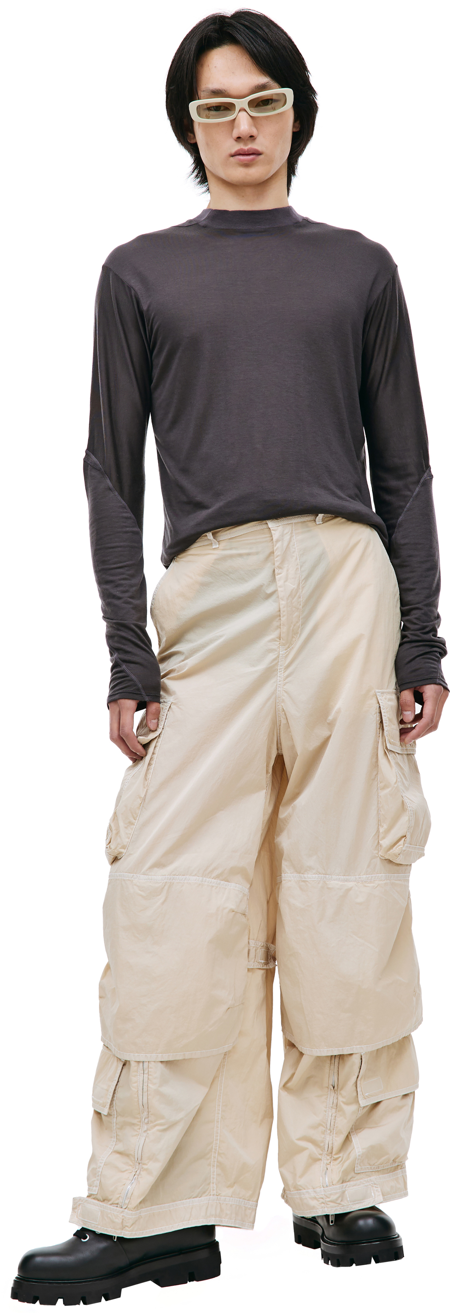 Hed Mayner Layered сargo trousers