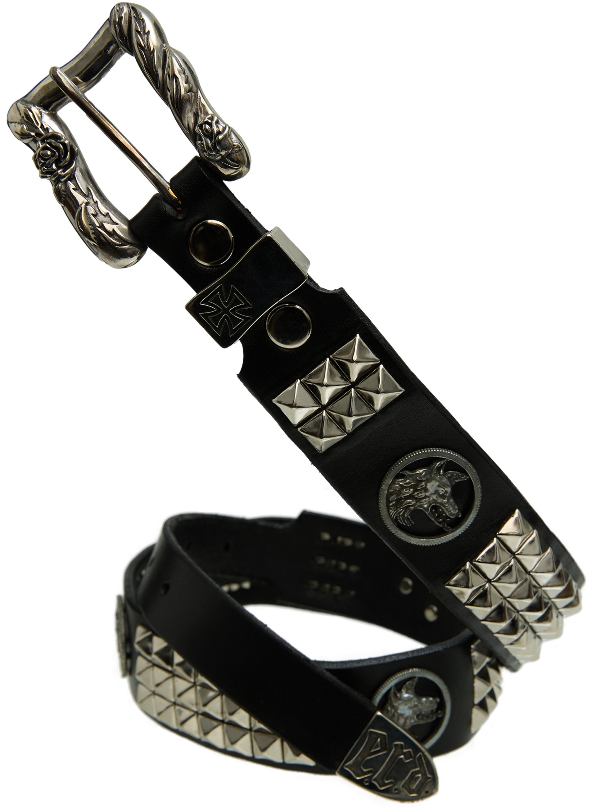 Enfants Riches Déprimés Belt with metal inserts