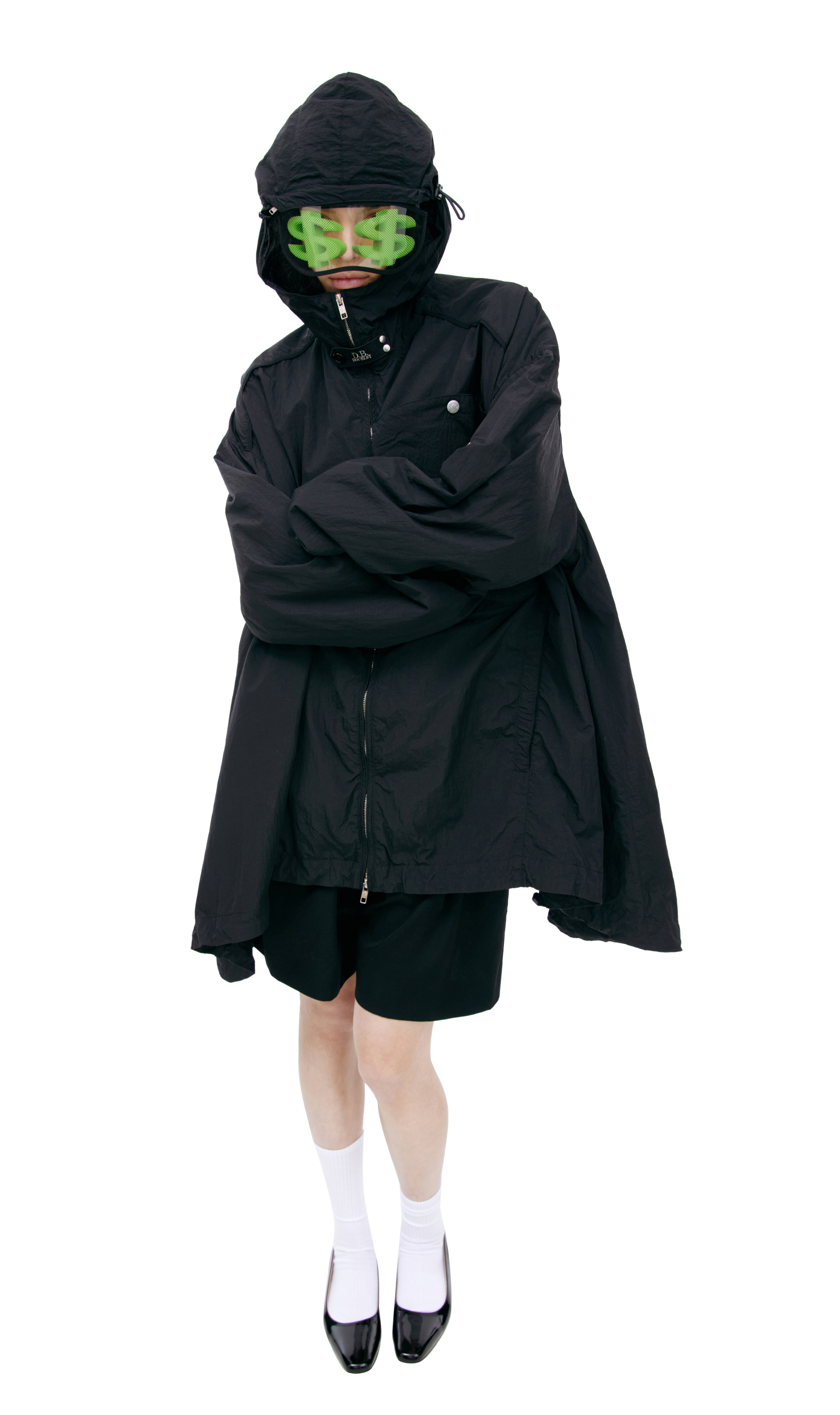 Doublet Black jacket with glasses