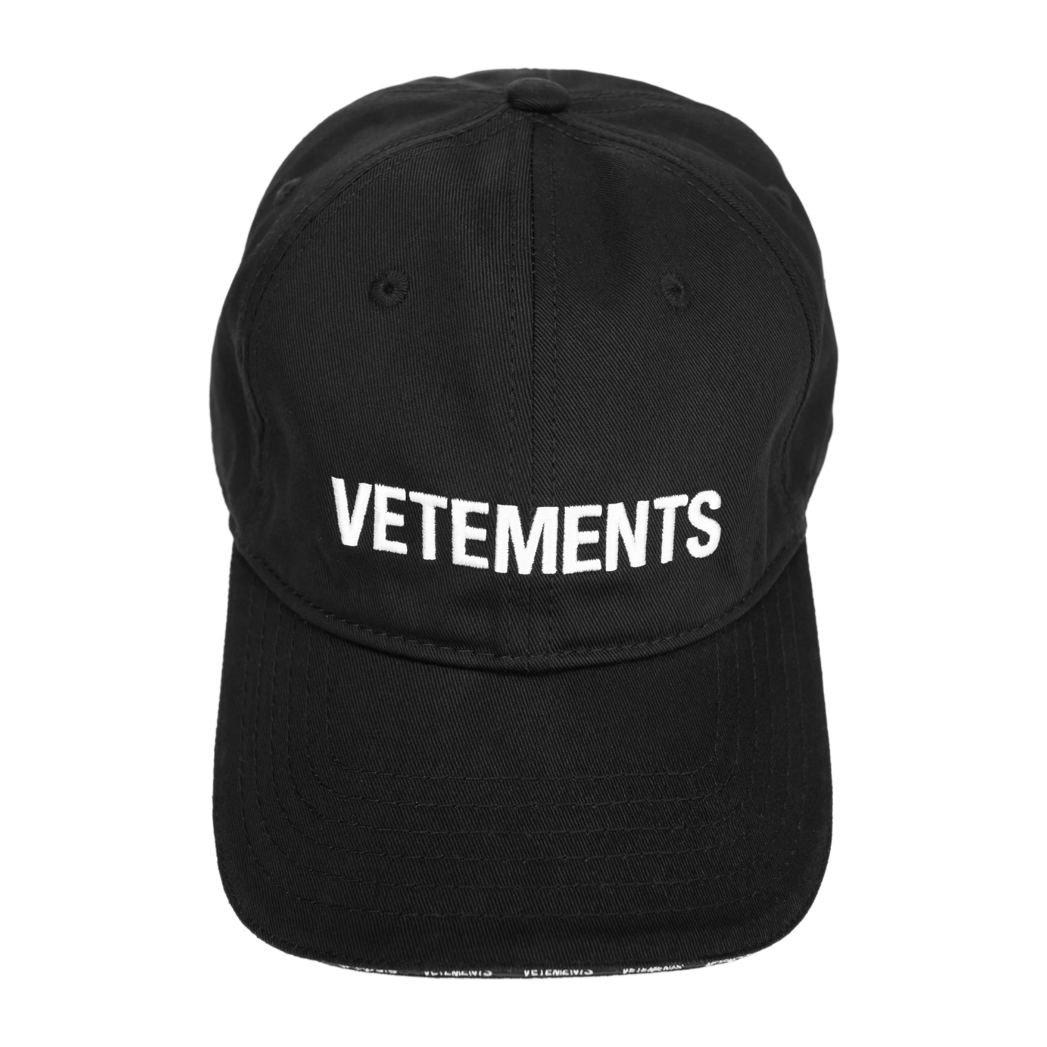 VETEMENTS Еmbroidered logo cap