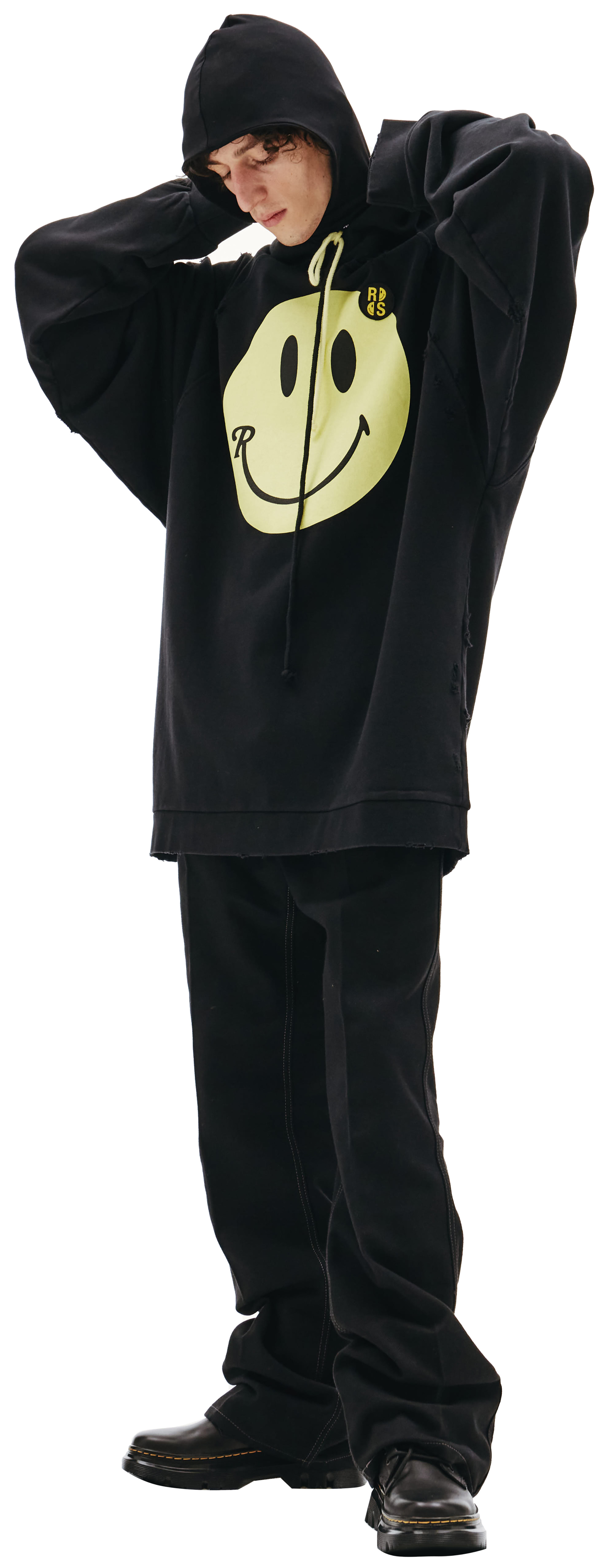 Raf Simons Raf Simons x Smiley Oversized  hoodie