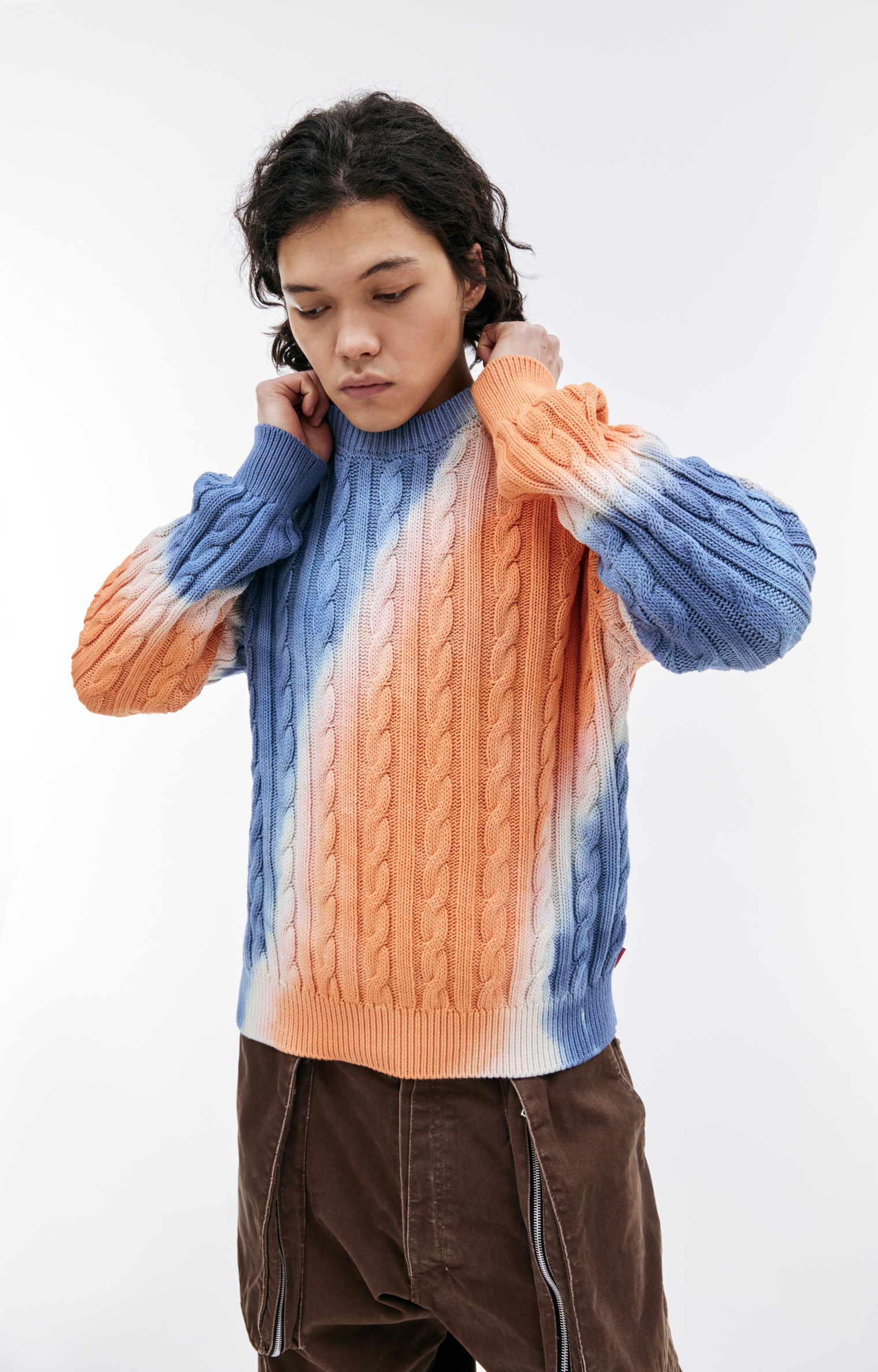 Diesel K-Janci tie-dye sweater