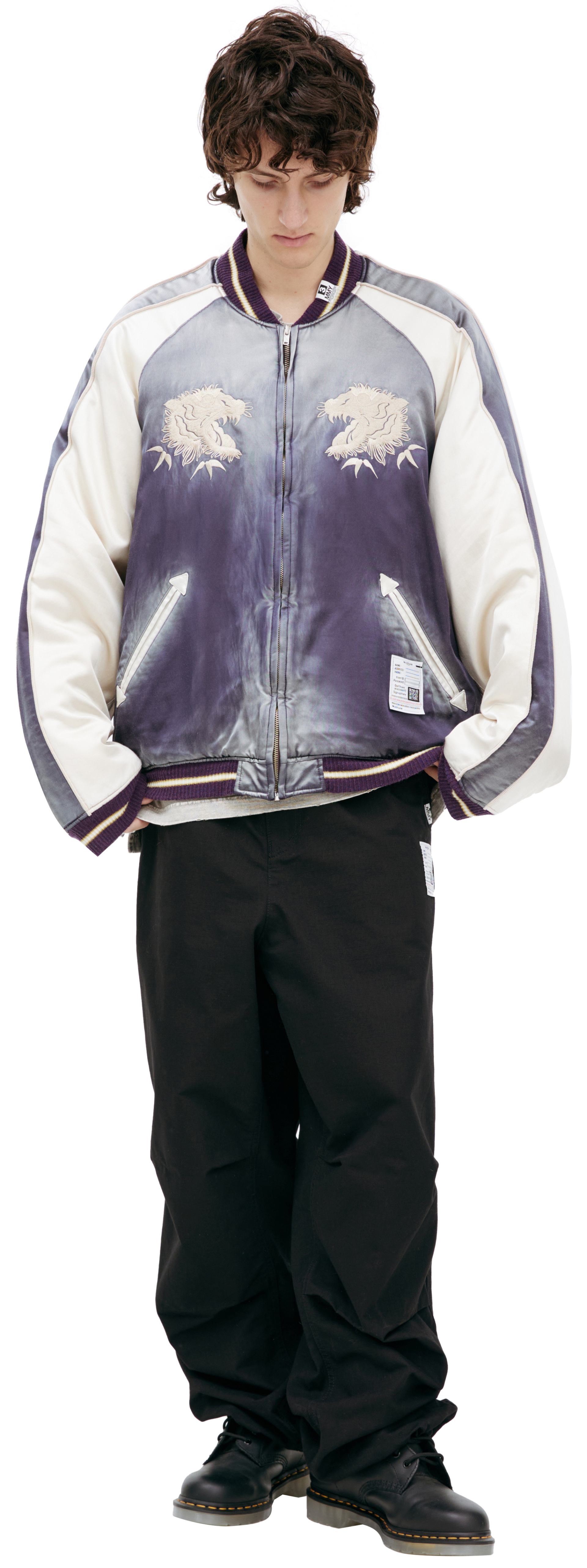 Maison Mihara Yasuhiro Jacket with patches