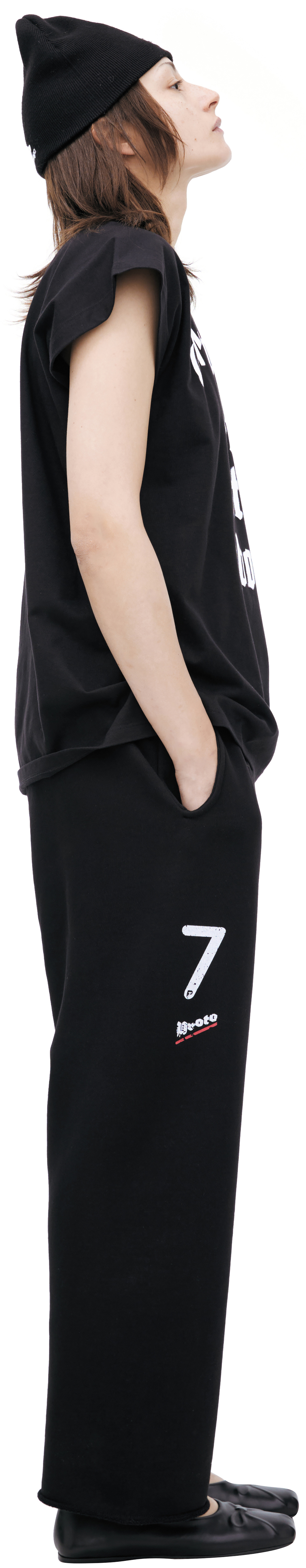 Buy PROTOTYPES women black arte et labore t-shirt for €130 online 