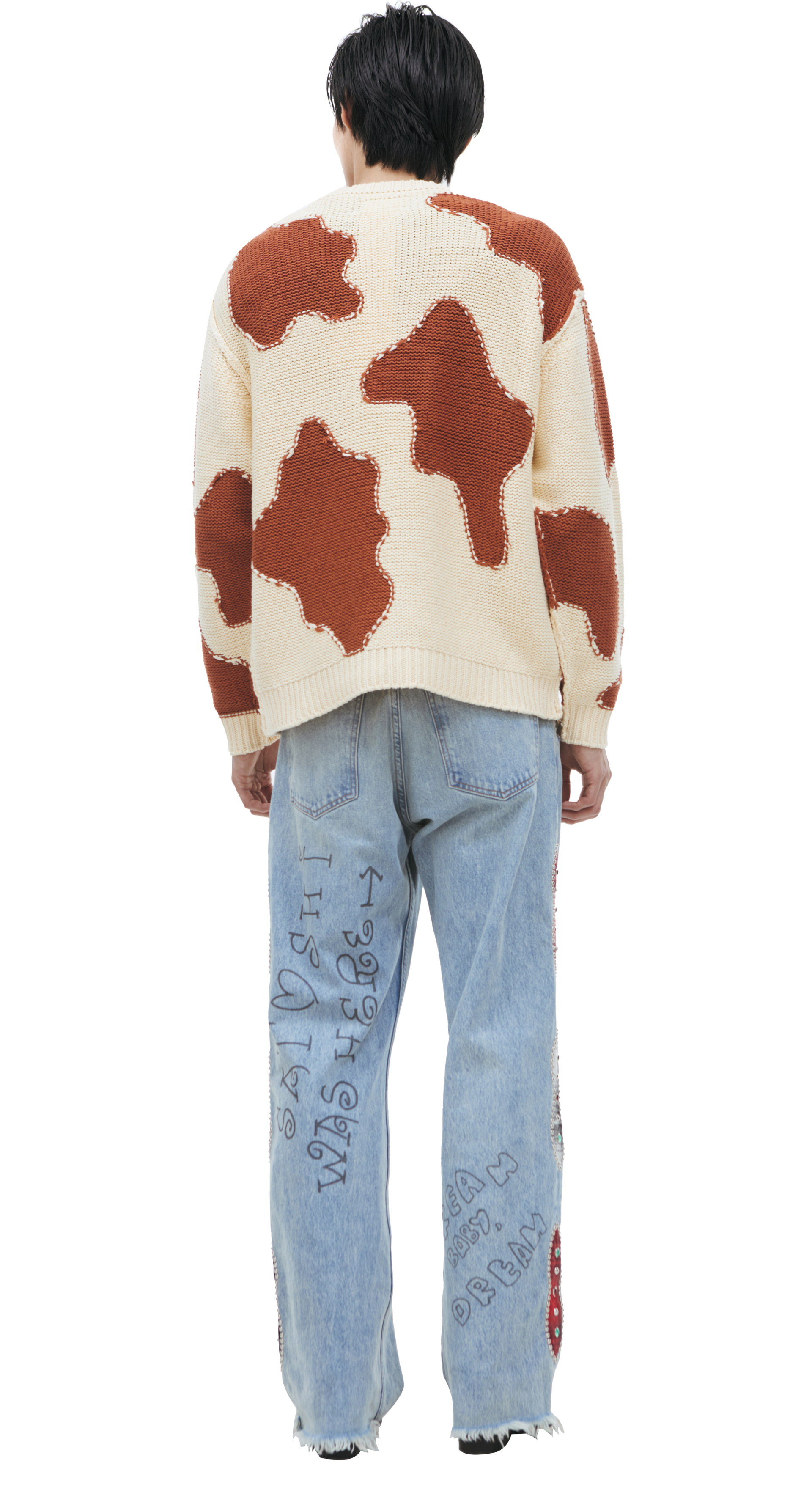 Doublet Knitted cotton sweater