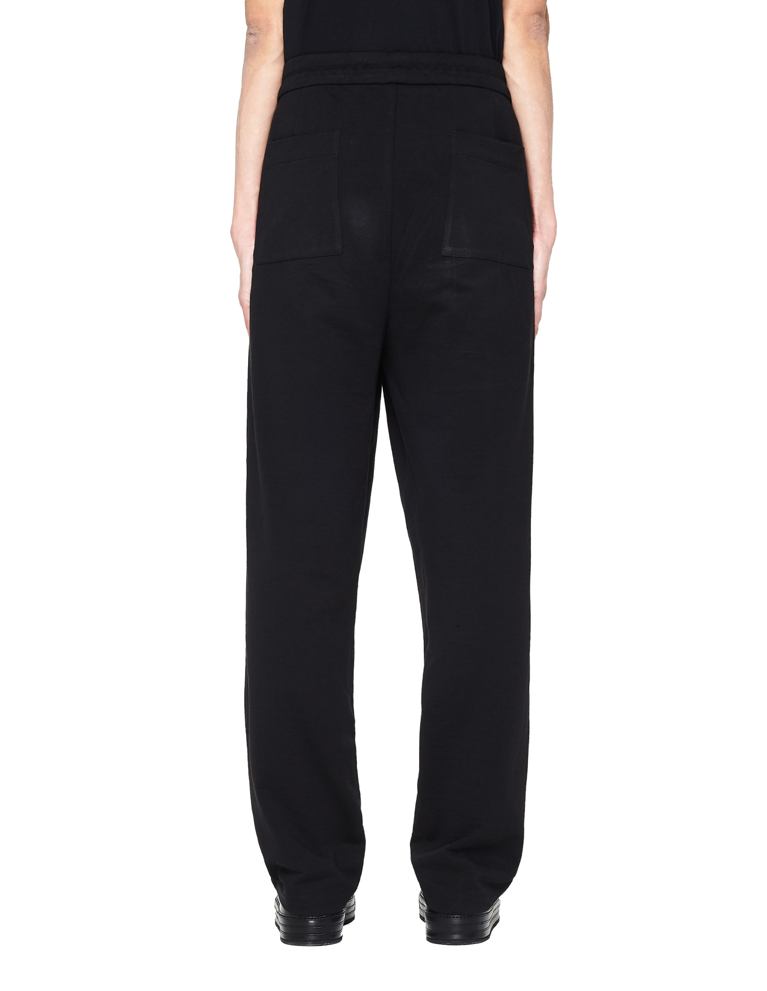 James Perse Black Cotton Sweatpants