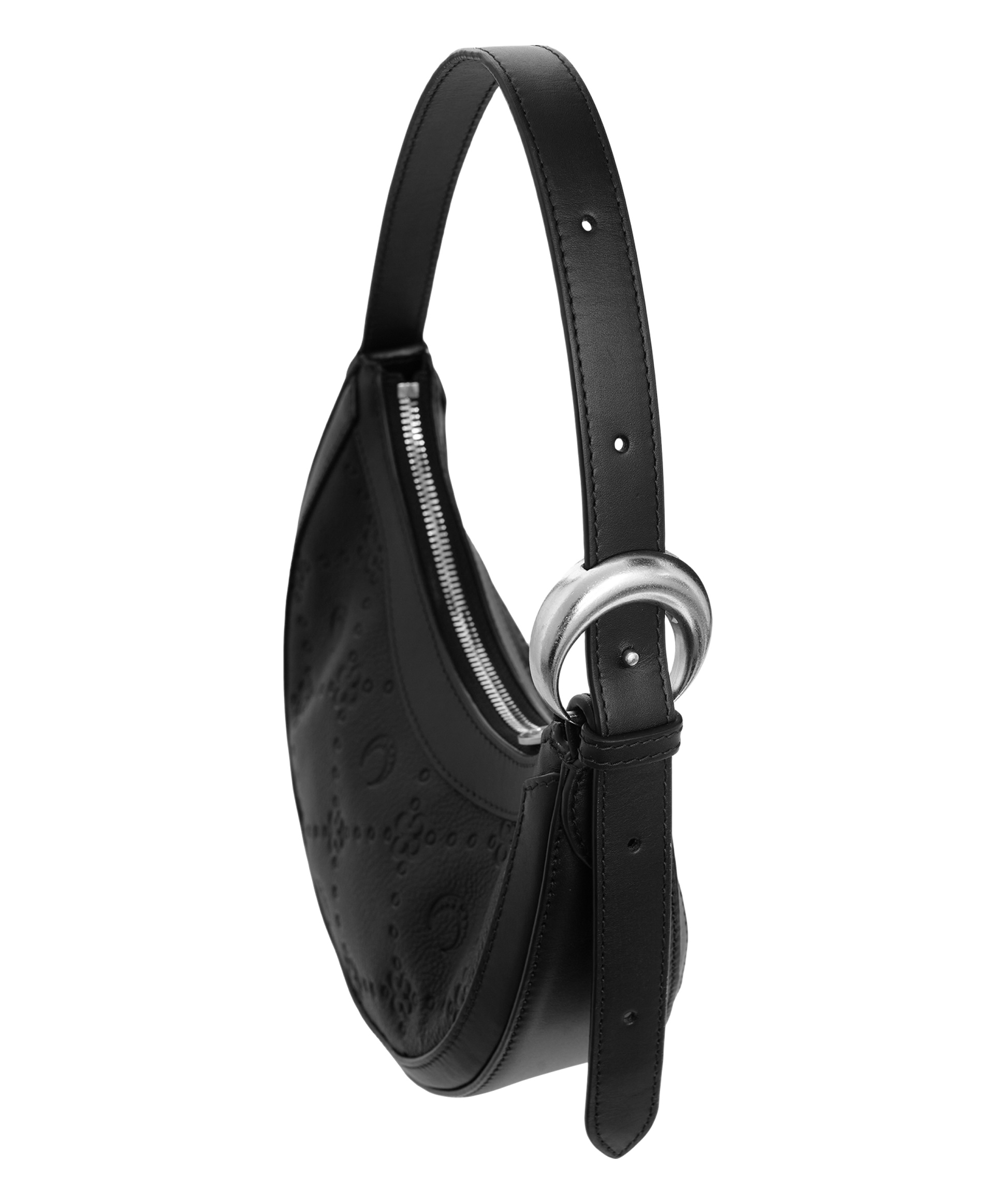 MARINE SERRE Eclips leather bag