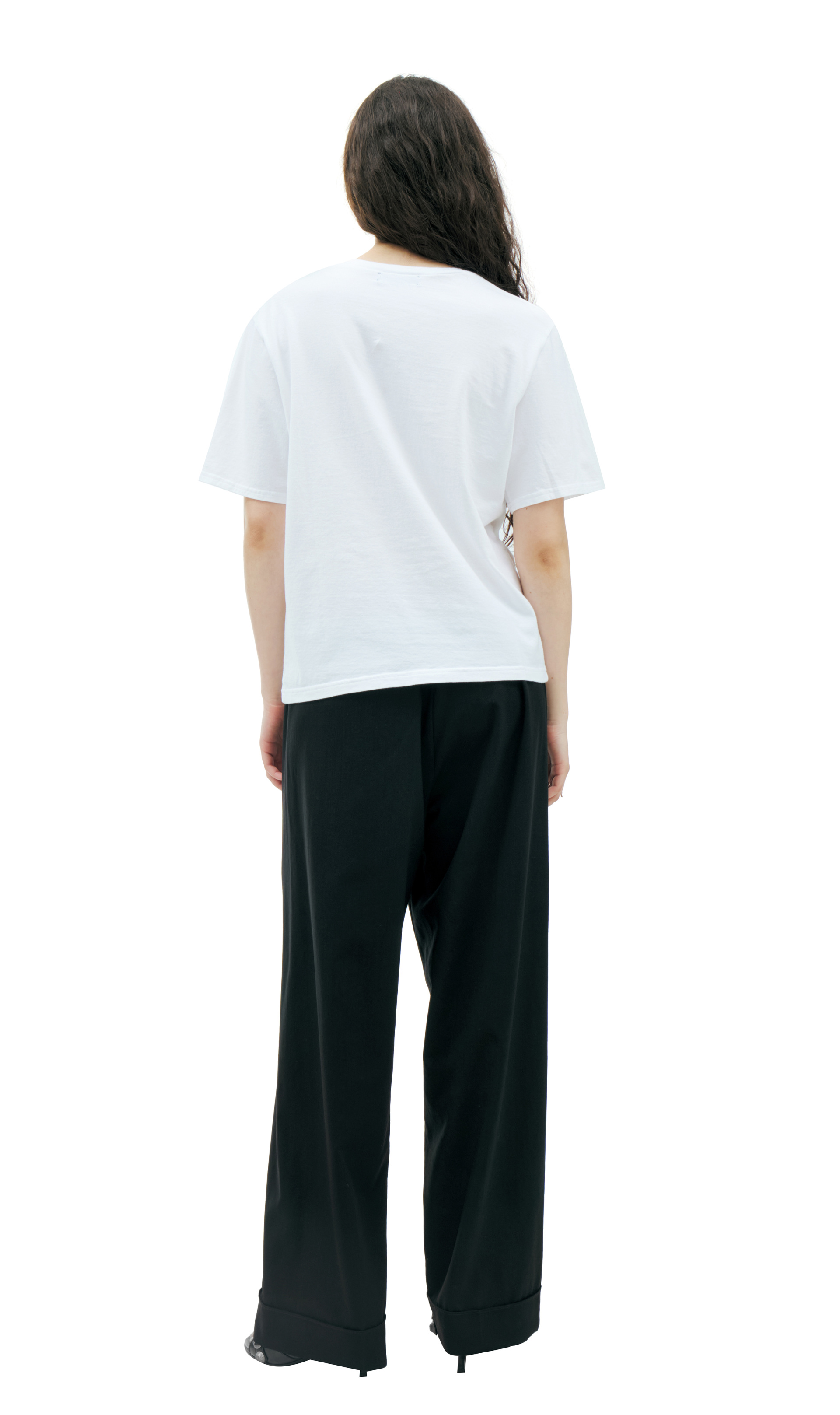 Undercover T-shirt with a paint-splatter effect