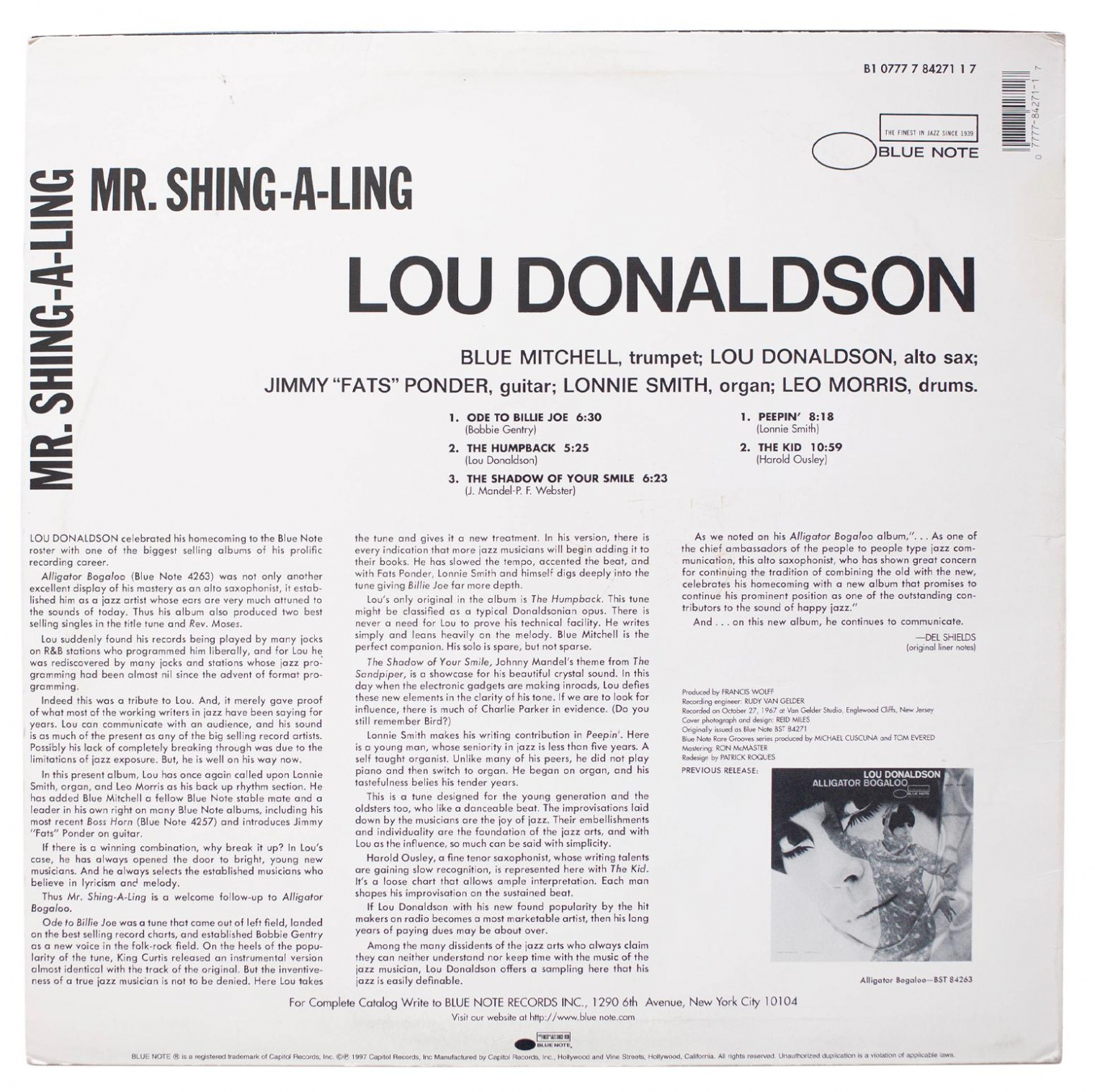 Винил Lou Donaldson - Mr.Shing-a-Ling