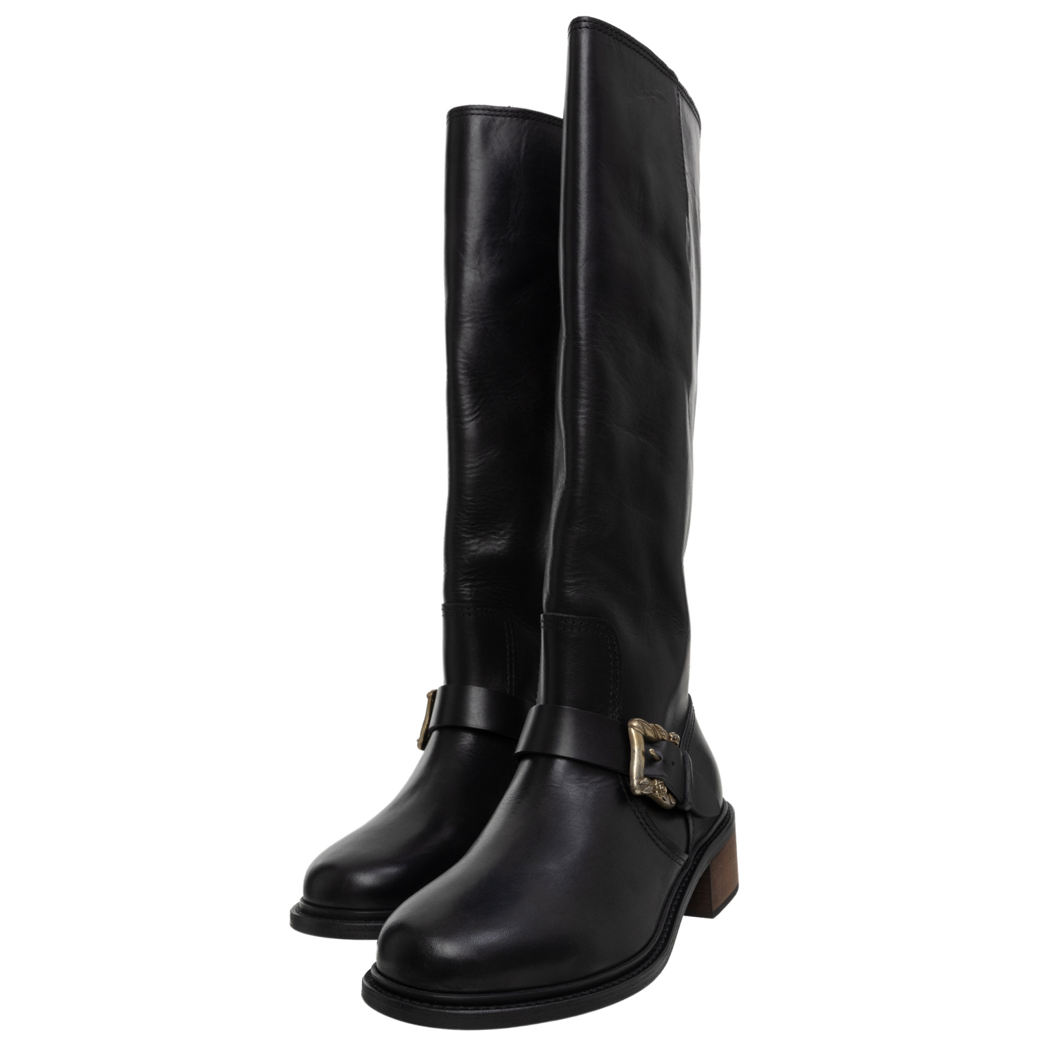 Enfants Riches Deprimes Black leather boots