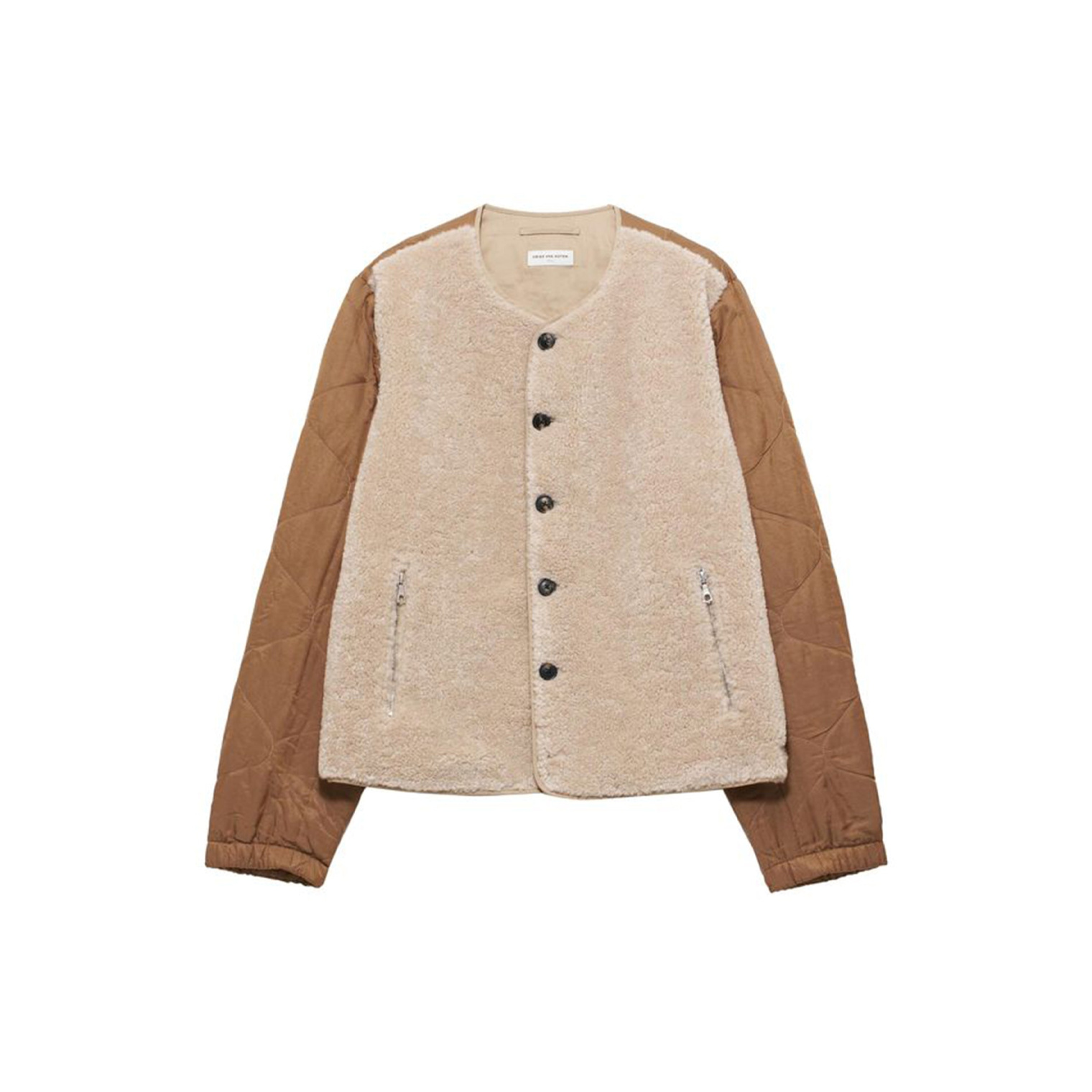 Dries Van Noten Faux Fur Jacket