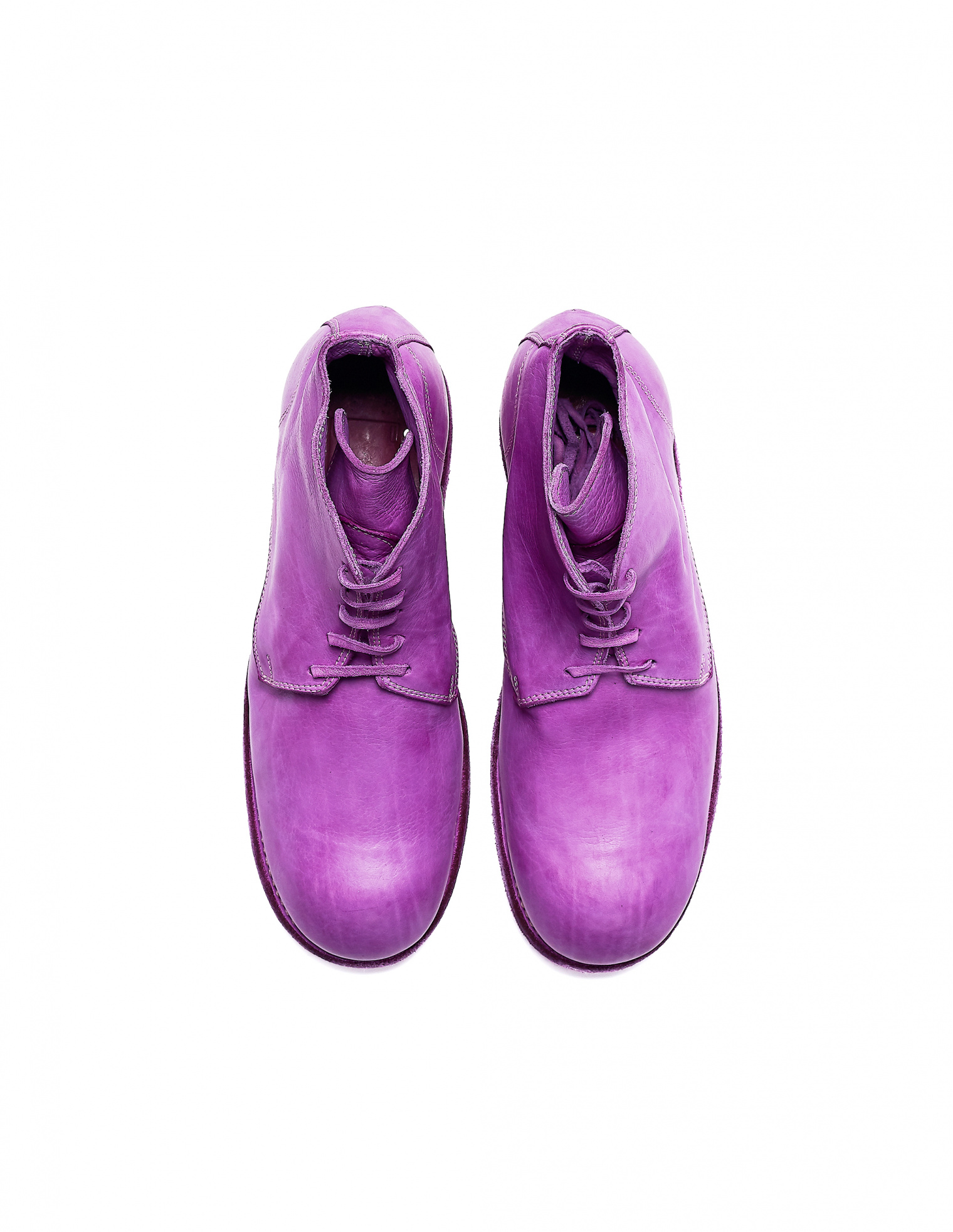 Guidi Purple Leather Boots