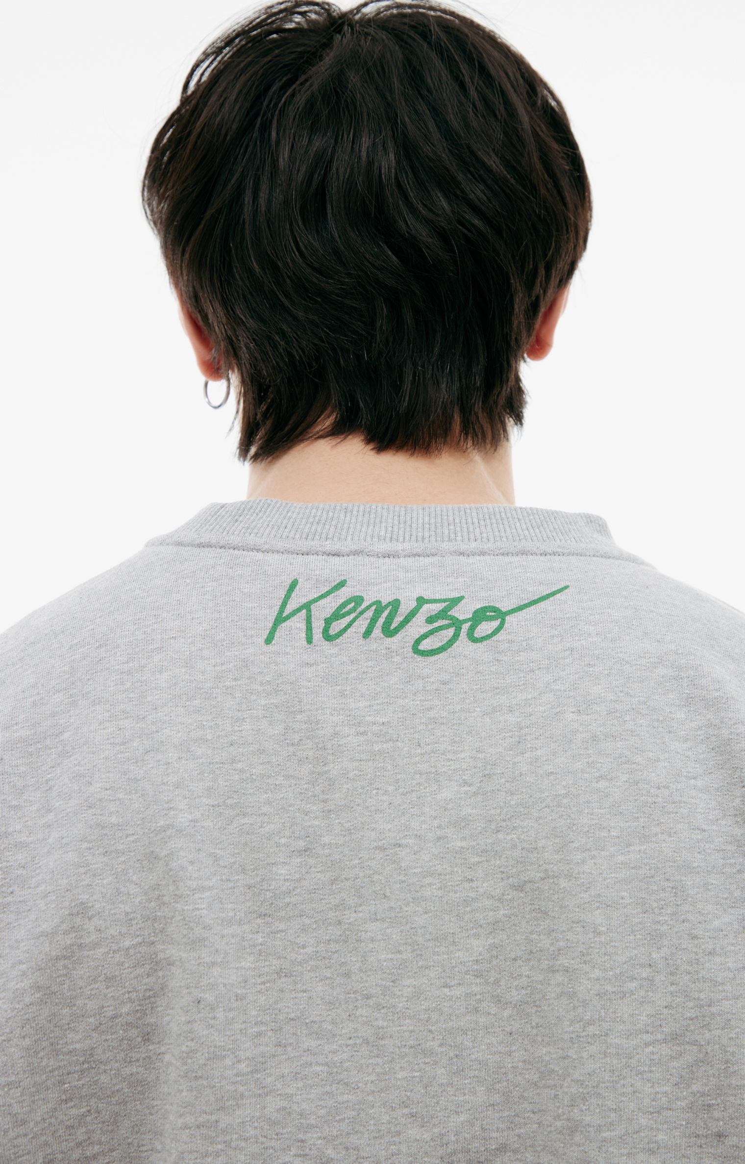 KENZO Wool print sweatshirt