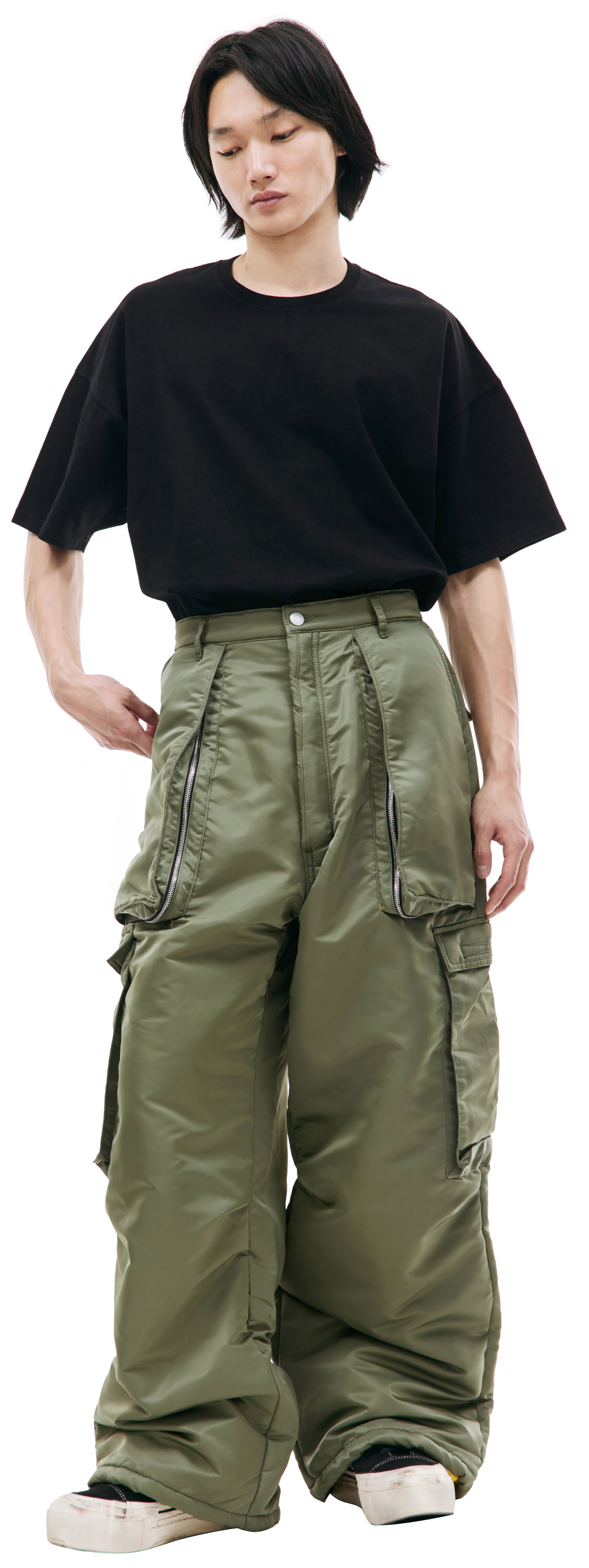 B1ARCHIVE Khaki cargo trousers