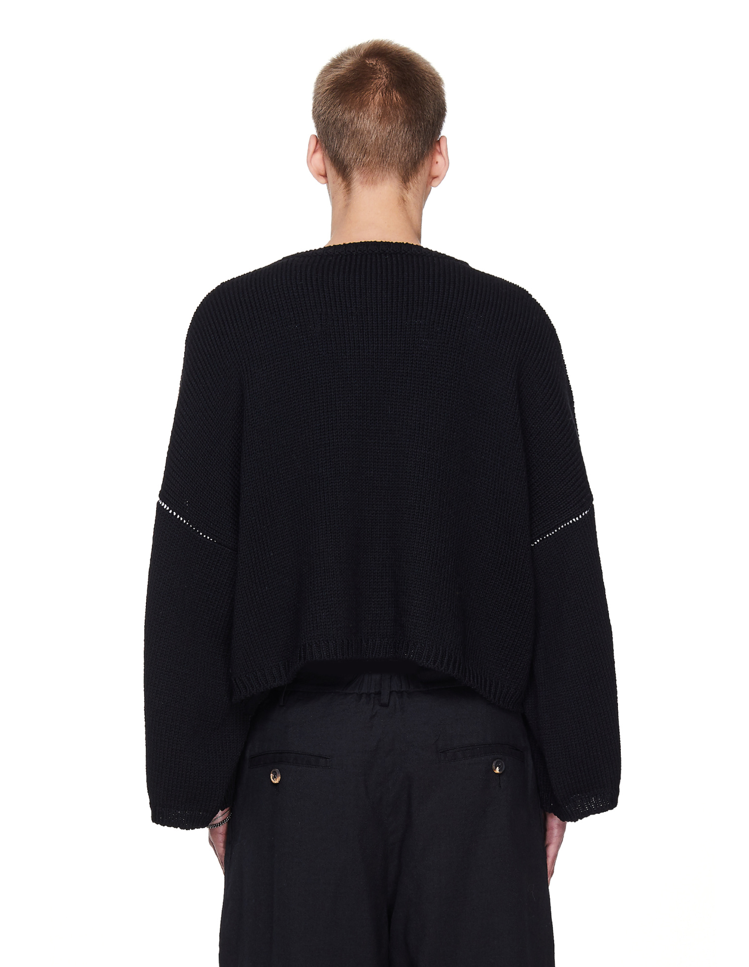 Raf Simons Оверсайз свитер с логотипом