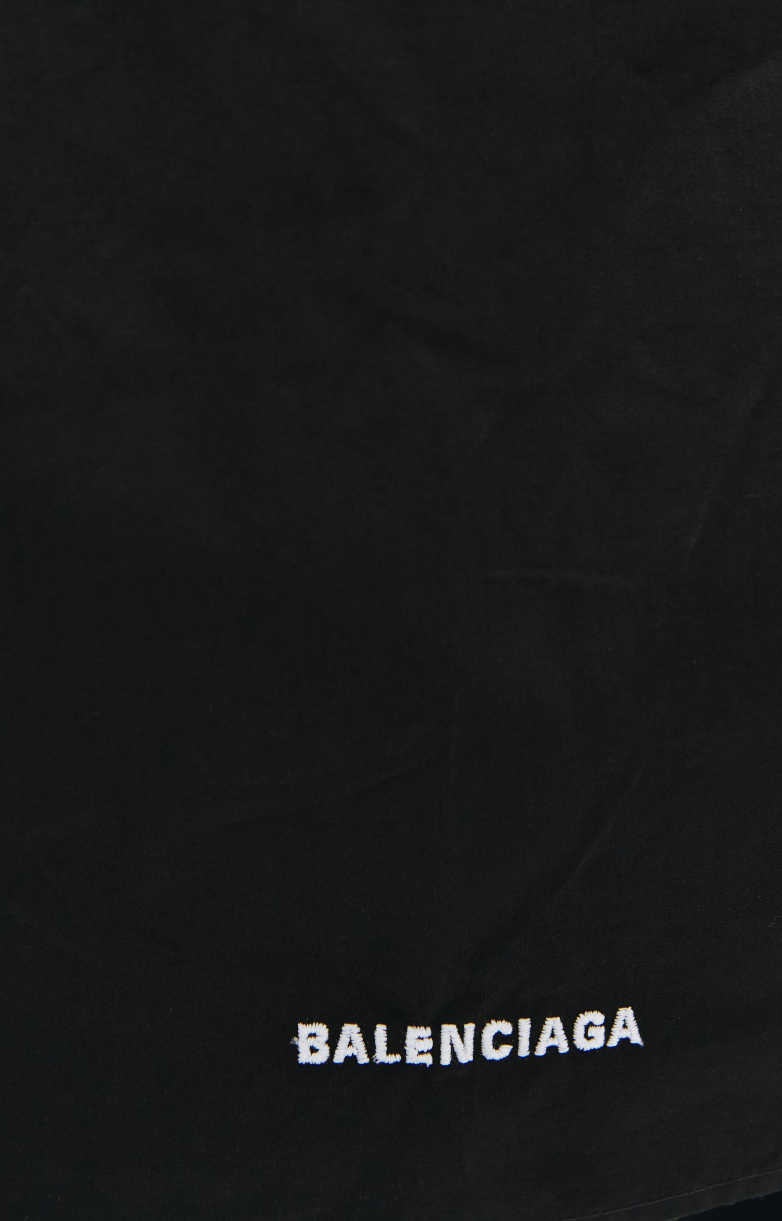 Balenciaga Оверсайз рубашка с вышивкой логотипа