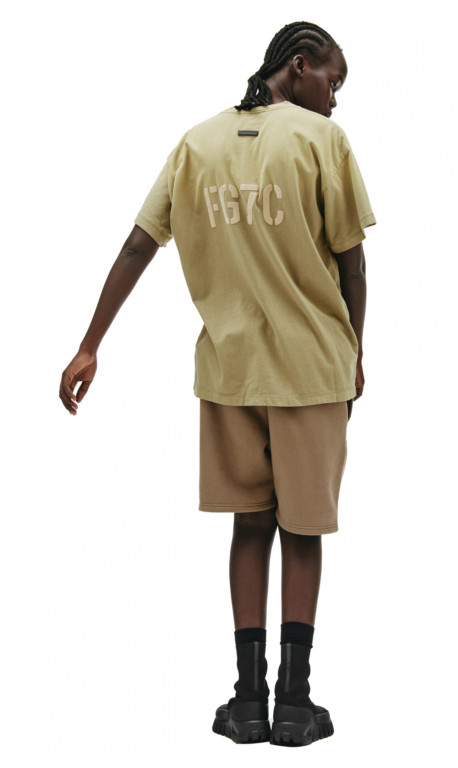 Fear of God FG7C t-shirt in vintage khaki