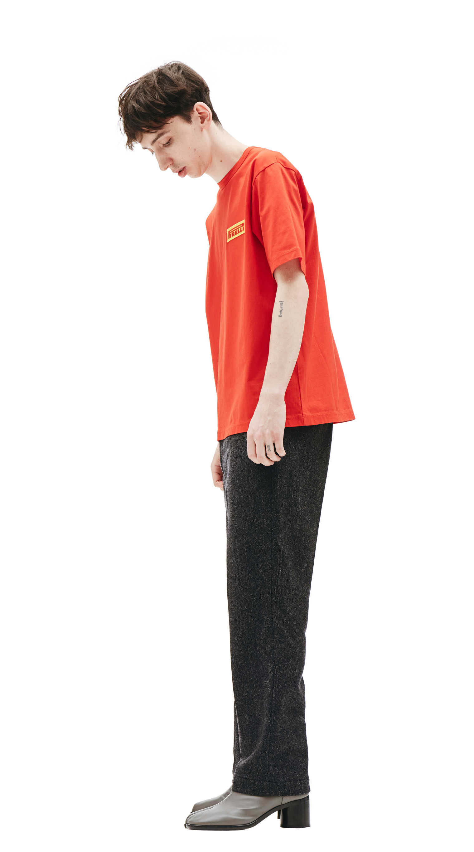 Junya Watanabe Red Pirelli T-shirt