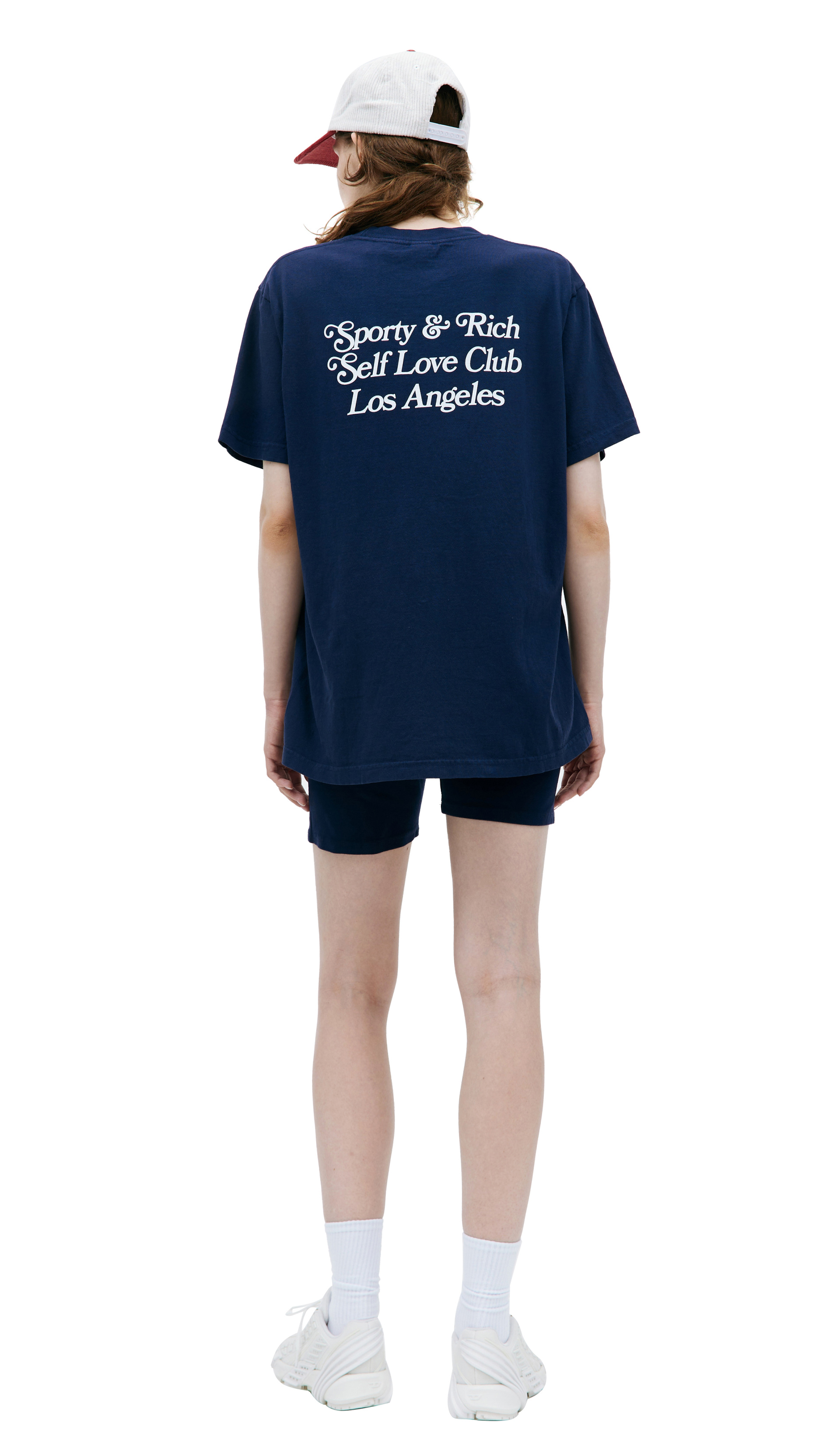 SPORTY & RICH \'Self Love Club\' printed t-shirt