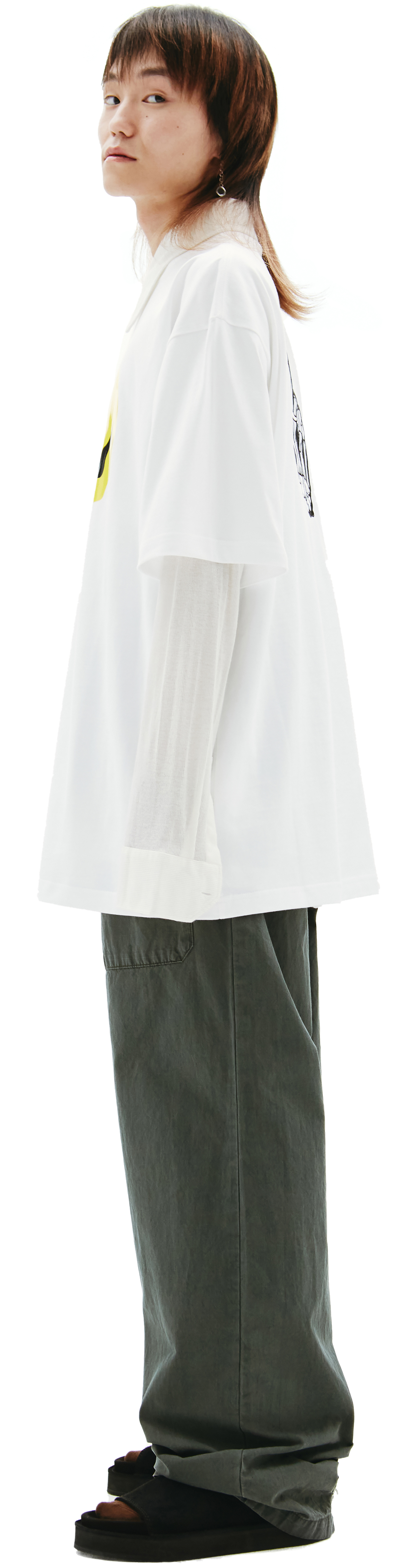 Balenciaga White Cotton T-shirt