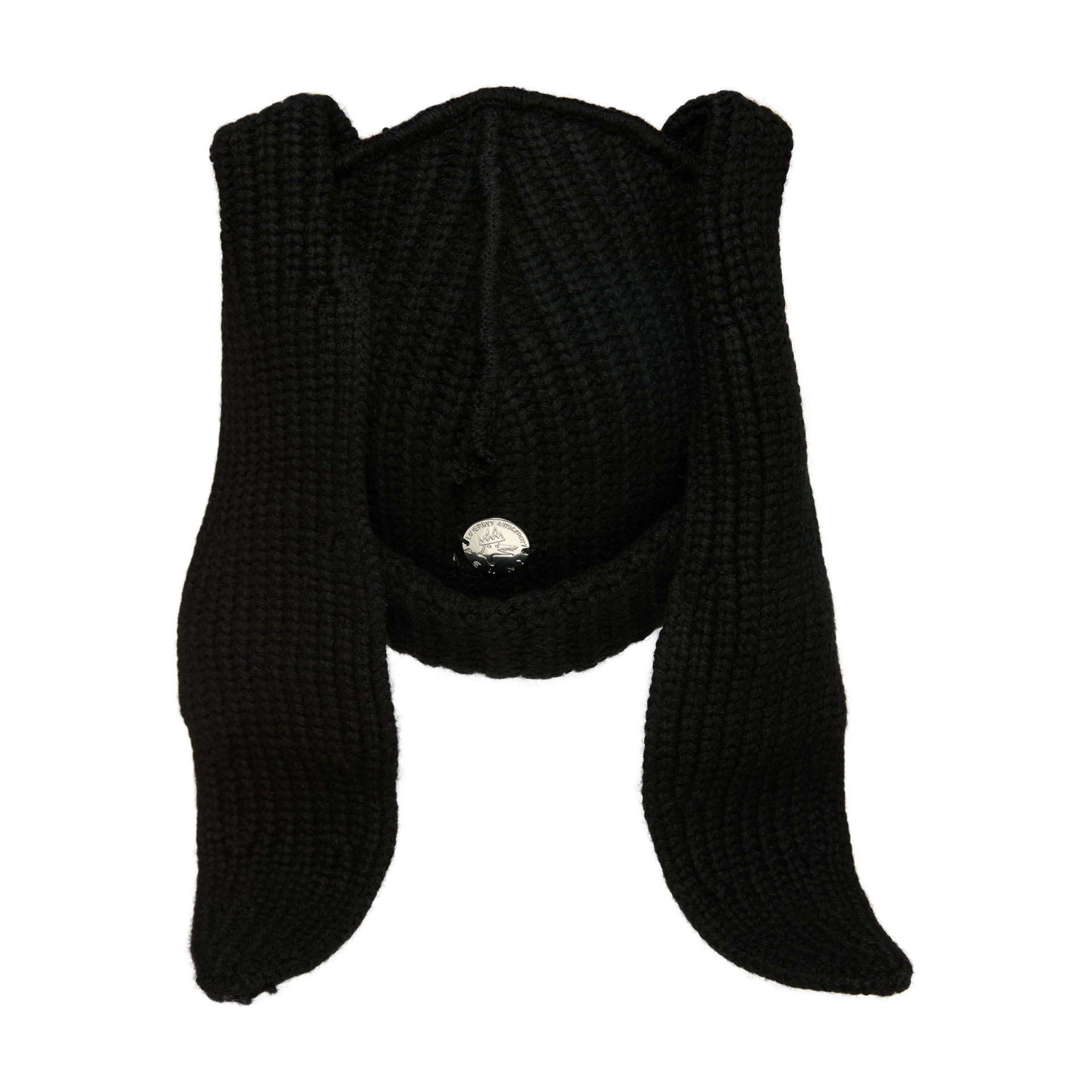 CHARLES JEFFREY LOVERBOY Black wool beanie