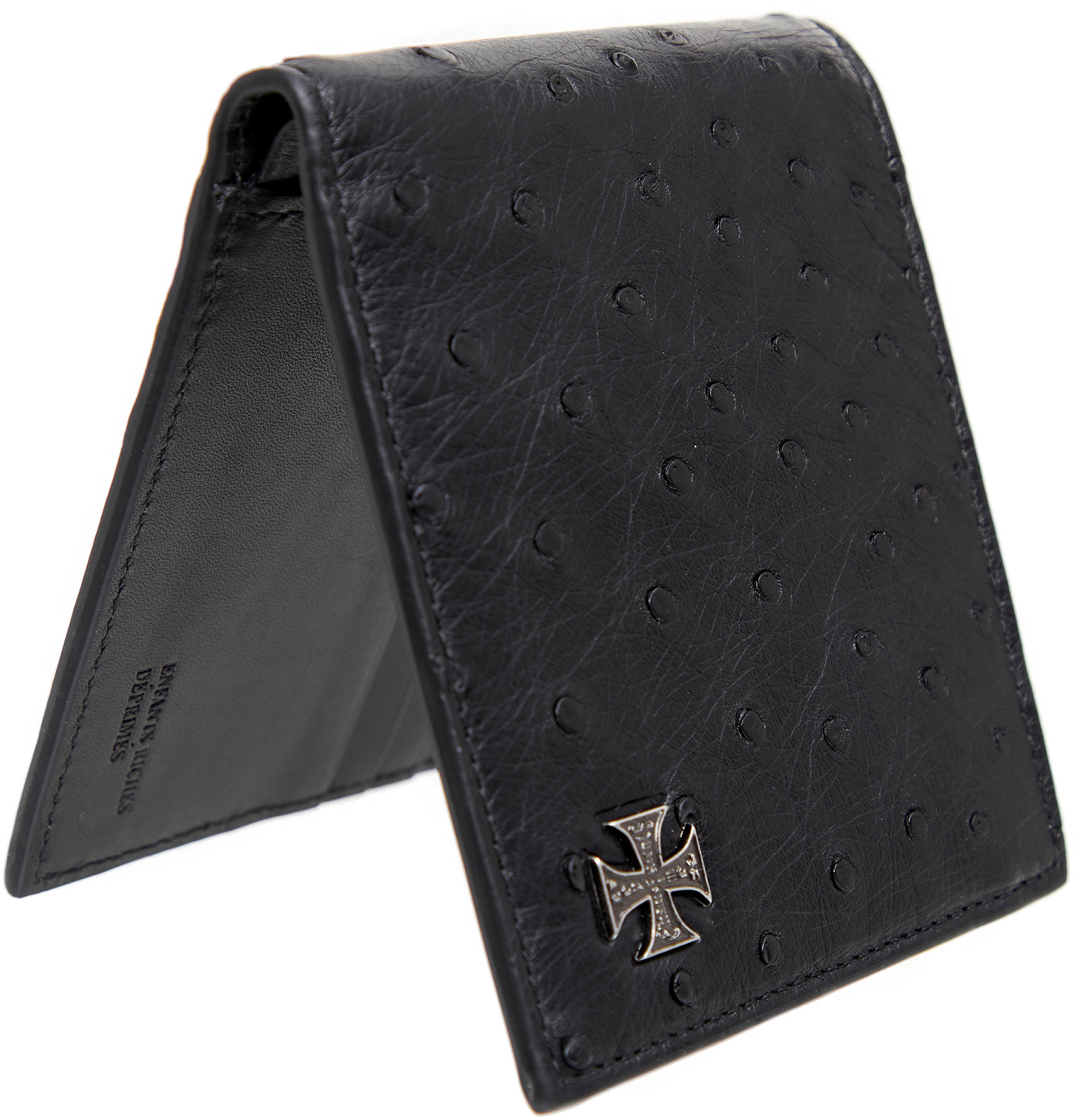 Enfants Riches Déprimés Black embossed wallet